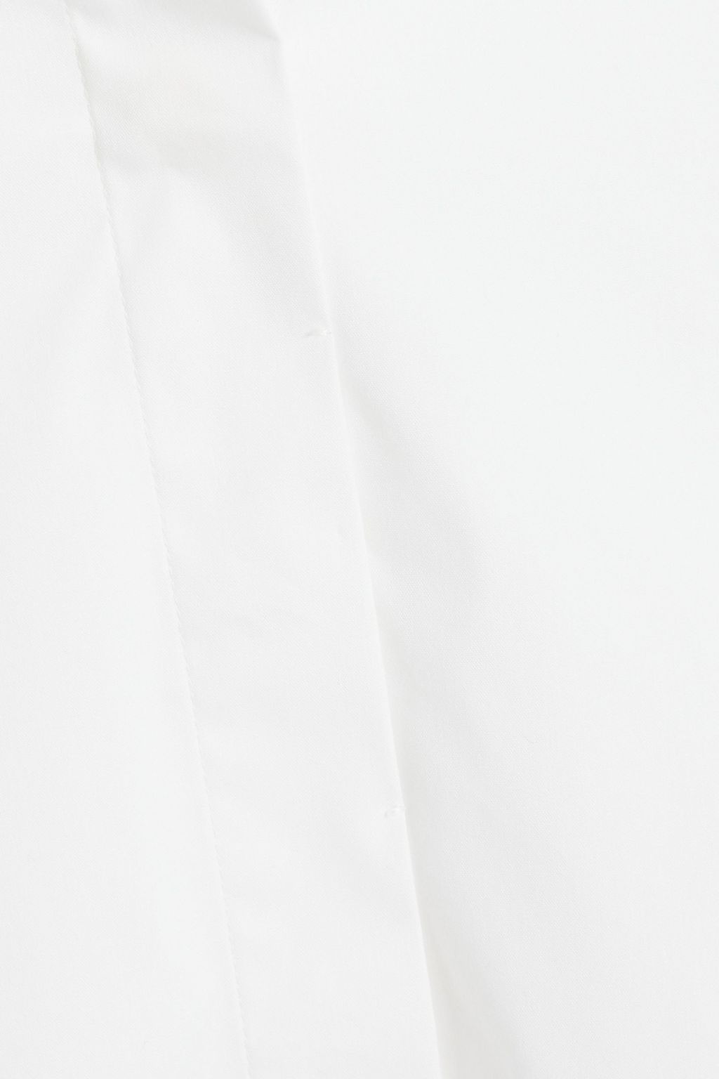 BRUNELLO CUCINELLI Bead-embellished cotton-blend poplin shirt