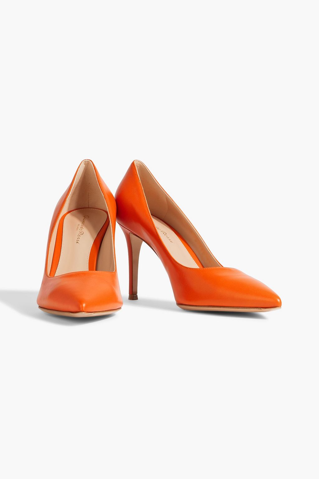 GIANVITO ROSSI Ace leather pumps