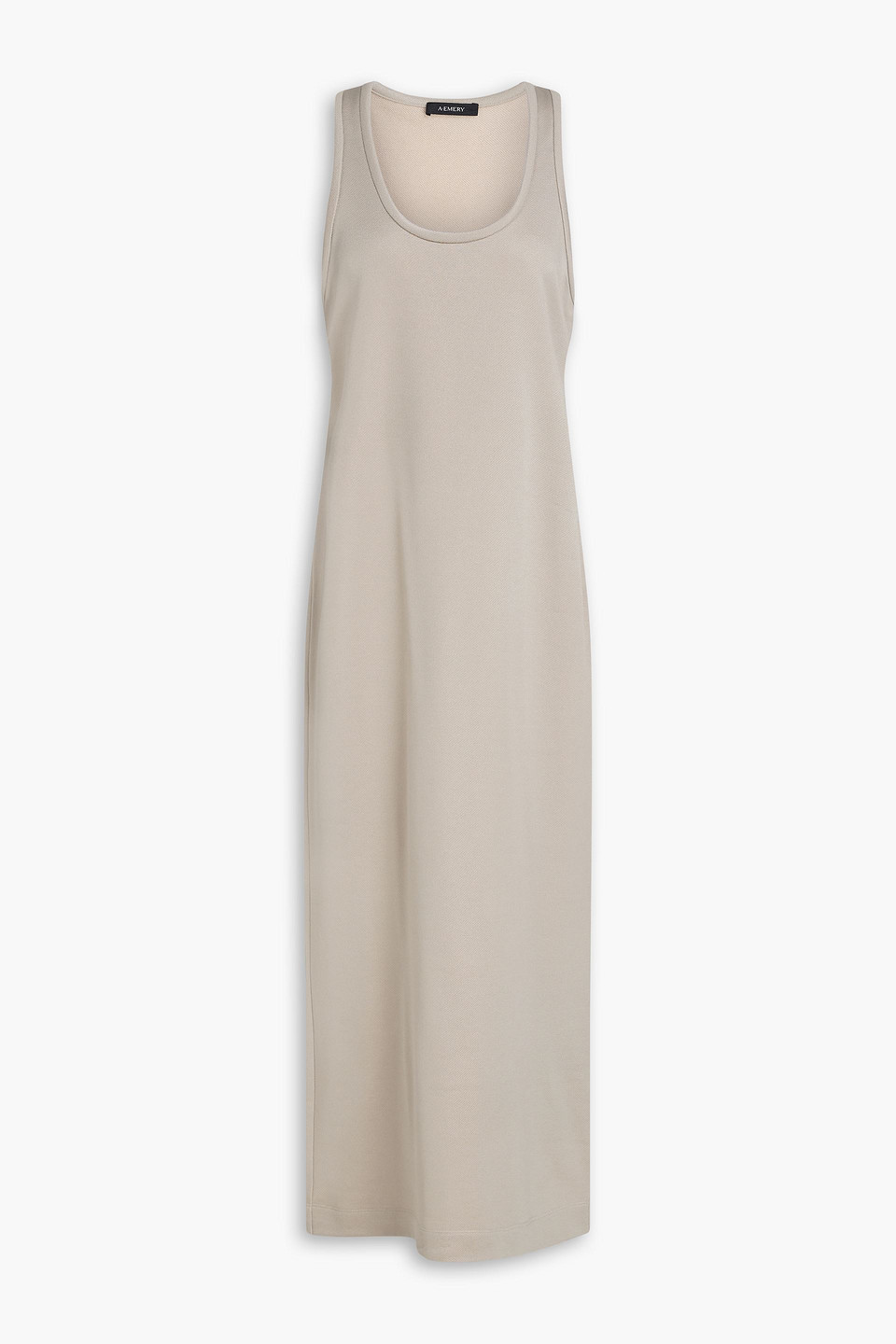 A.emery Ilka French Terry Midi Dress In Mushroom