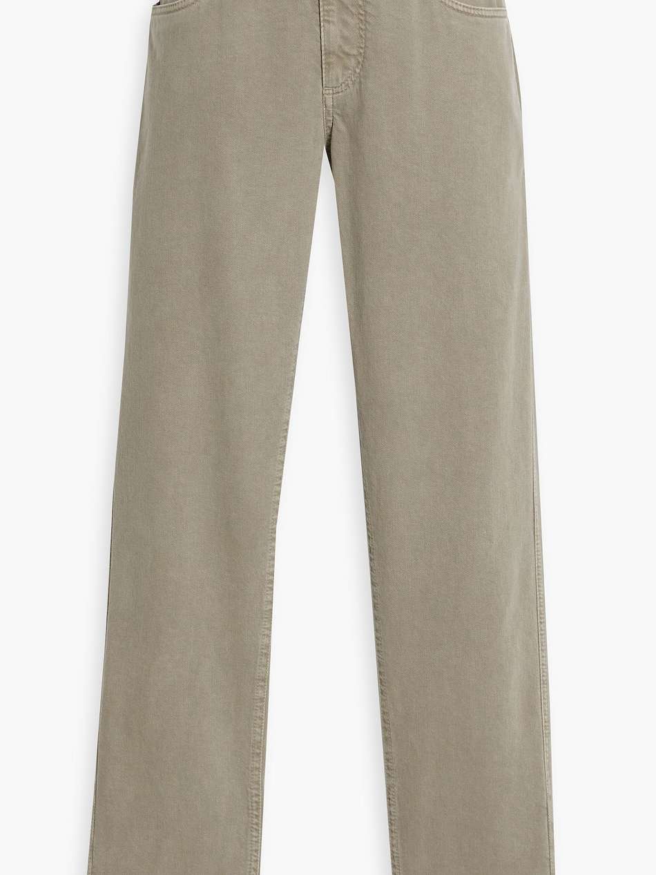 bead-embellished high-rise tapered jeans