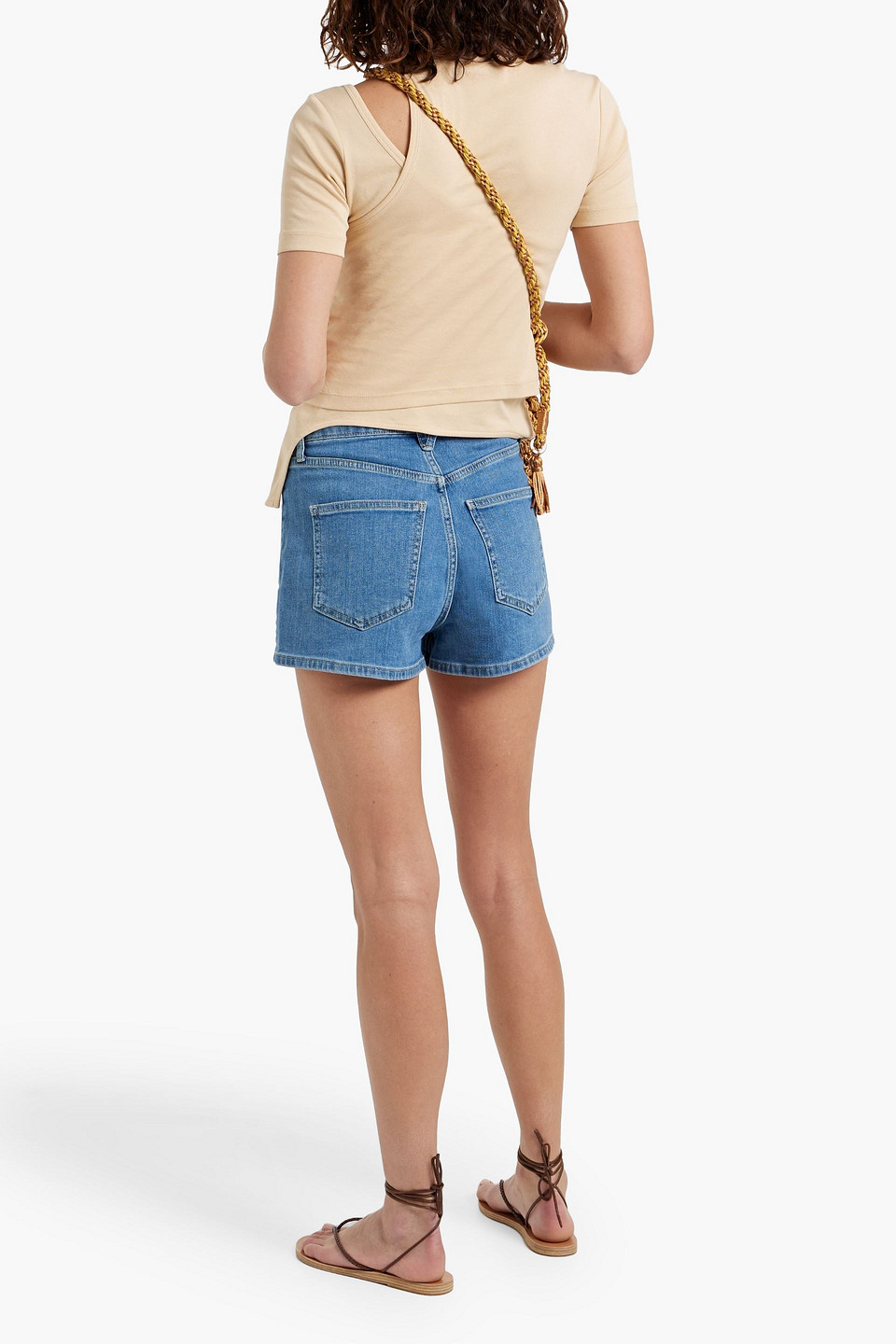 VERONICA BEARD ELIJAH DENIM SHORTS