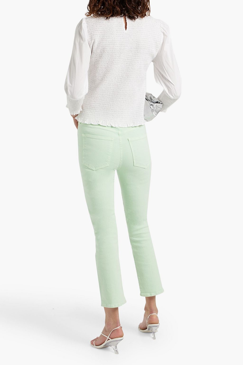 VERONICA BEARD Carly high-rise kick-flare jeans