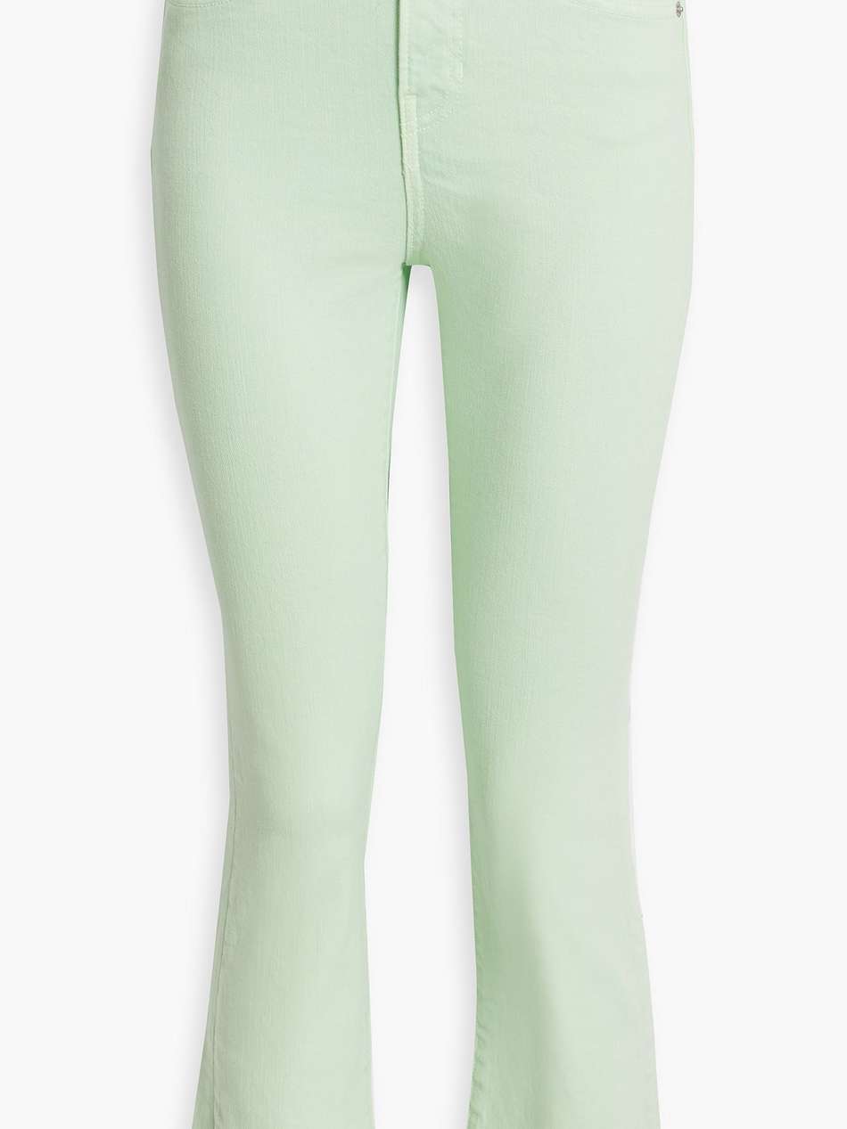 carly high-rise kick-flare jeans