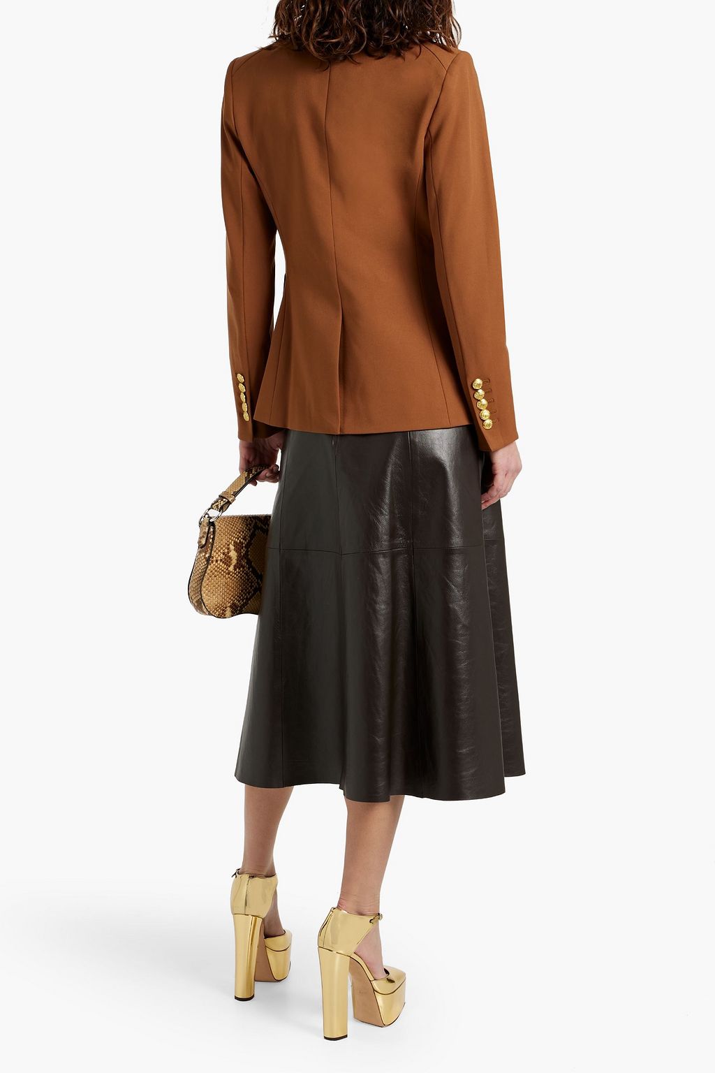VERONICA BEARD Miller Dickey double-breasted twill blazer