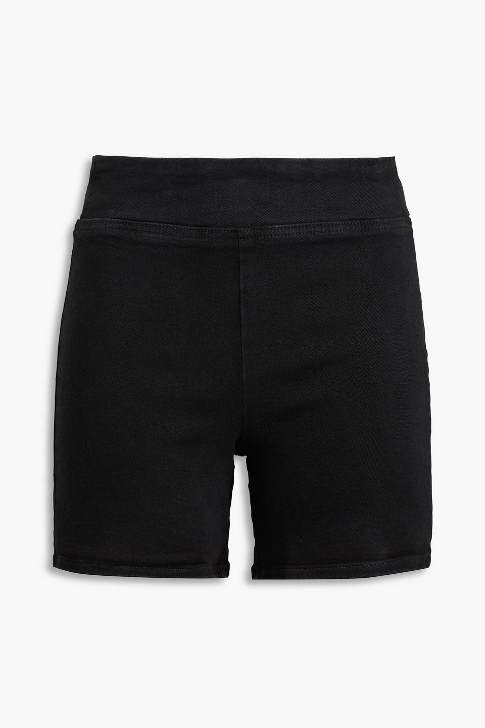 FRAME - Jetset denim shorts - Black - 1