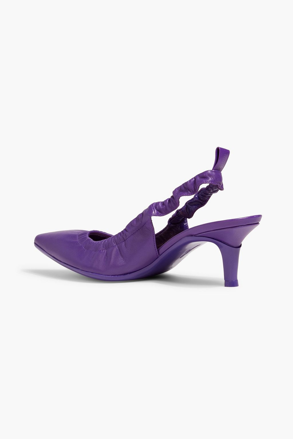 GIANVITO ROSSI Alina leather slingback pumps