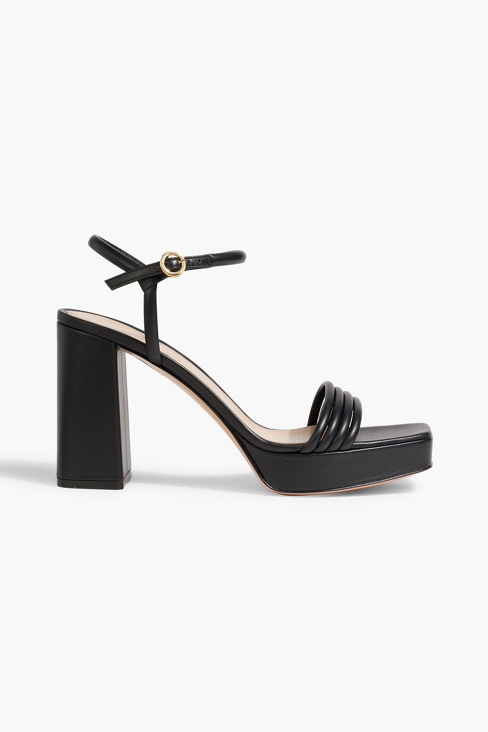 Gianvito Rossi Lena Plateau-sandalen 70mm In Black