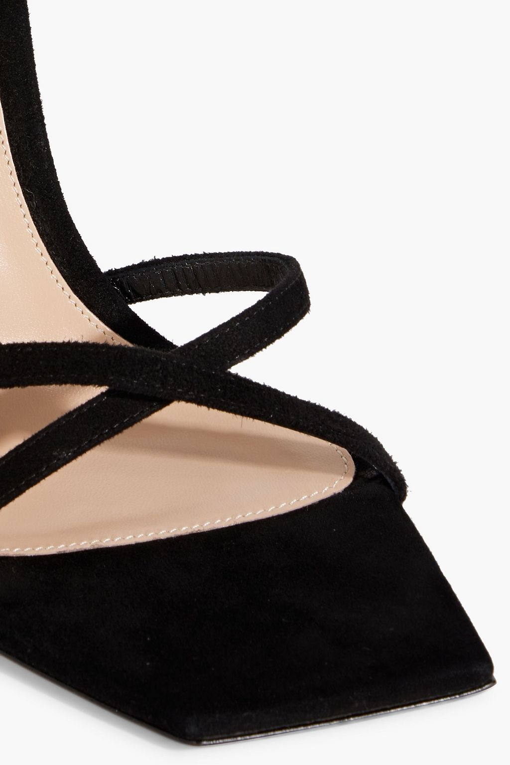 GIANVITO ROSSI Wonder embellished suede sandals
