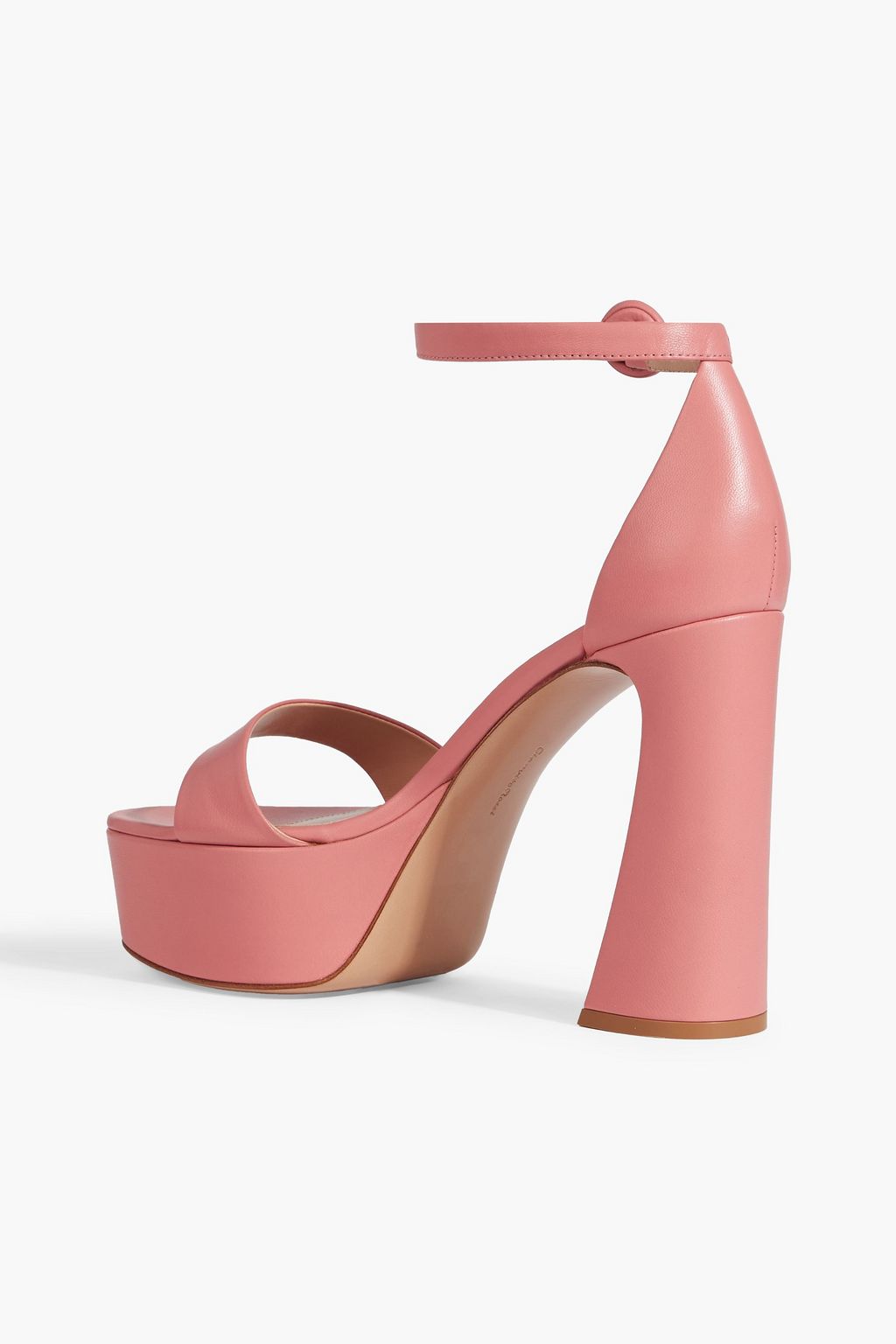GIANVITO ROSSI Holly leather platform sandals