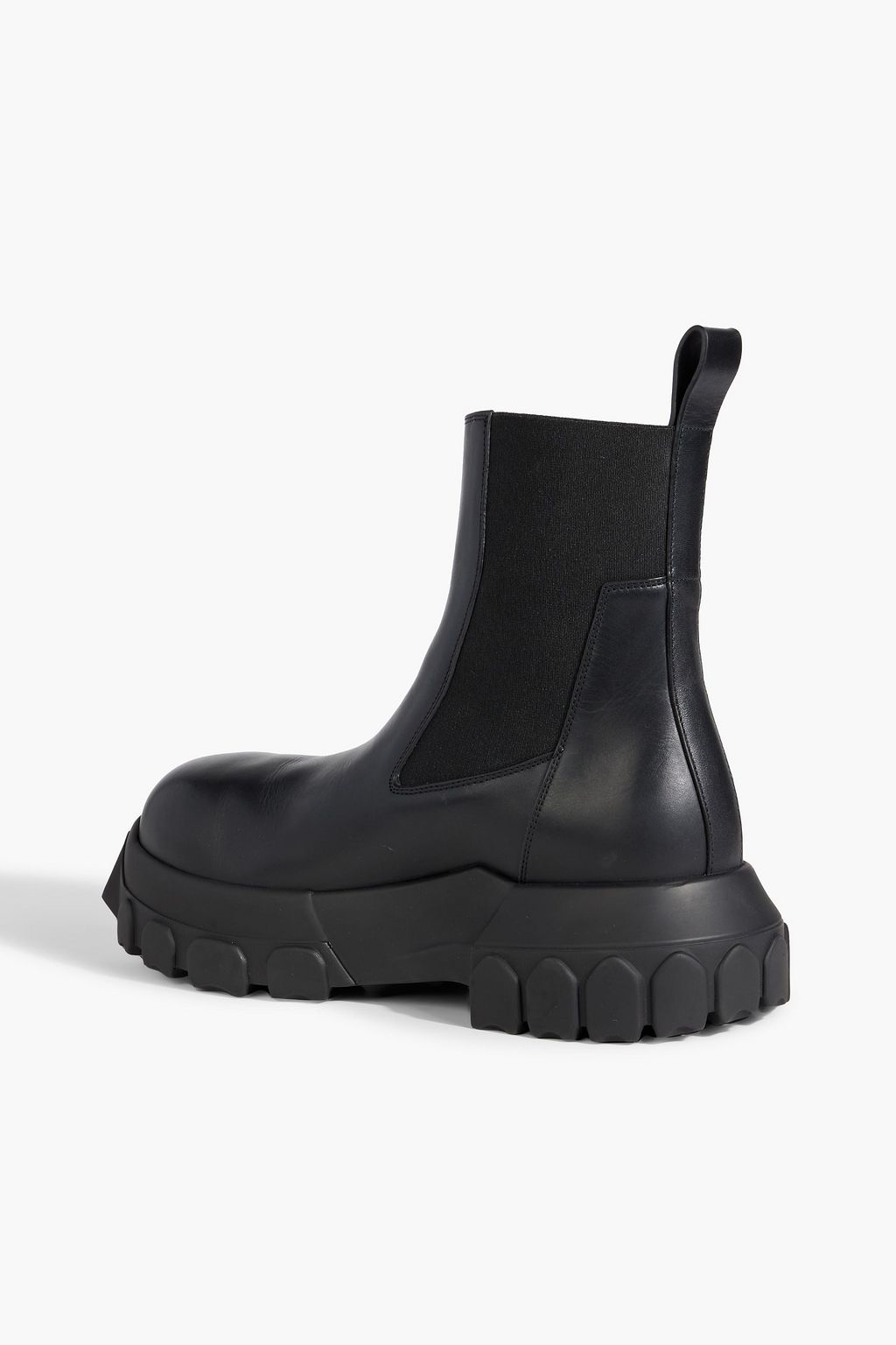 RICK OWENS Leather Chelsea boots