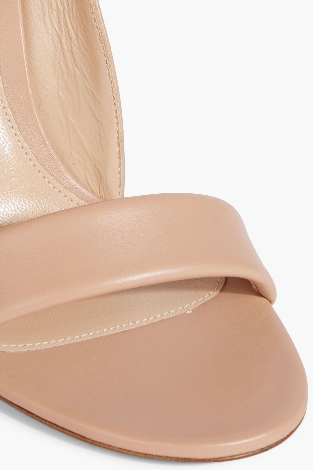 GIANVITO ROSSI Baiser leather sandals