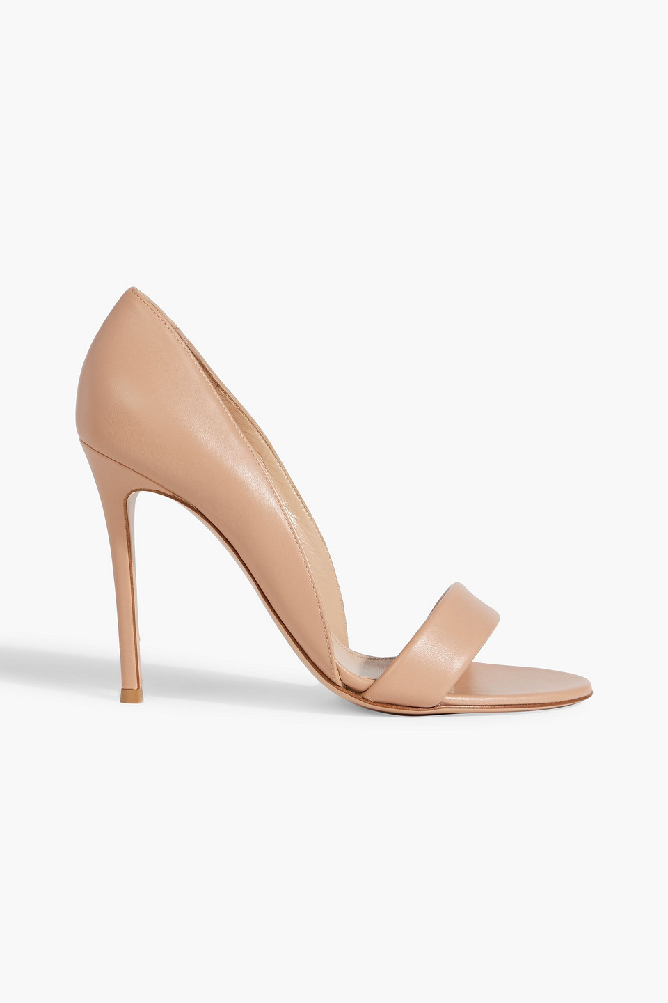 Gianvito Rossi Woman Sandals Blush Size 9.5 Soft Leather In Pink