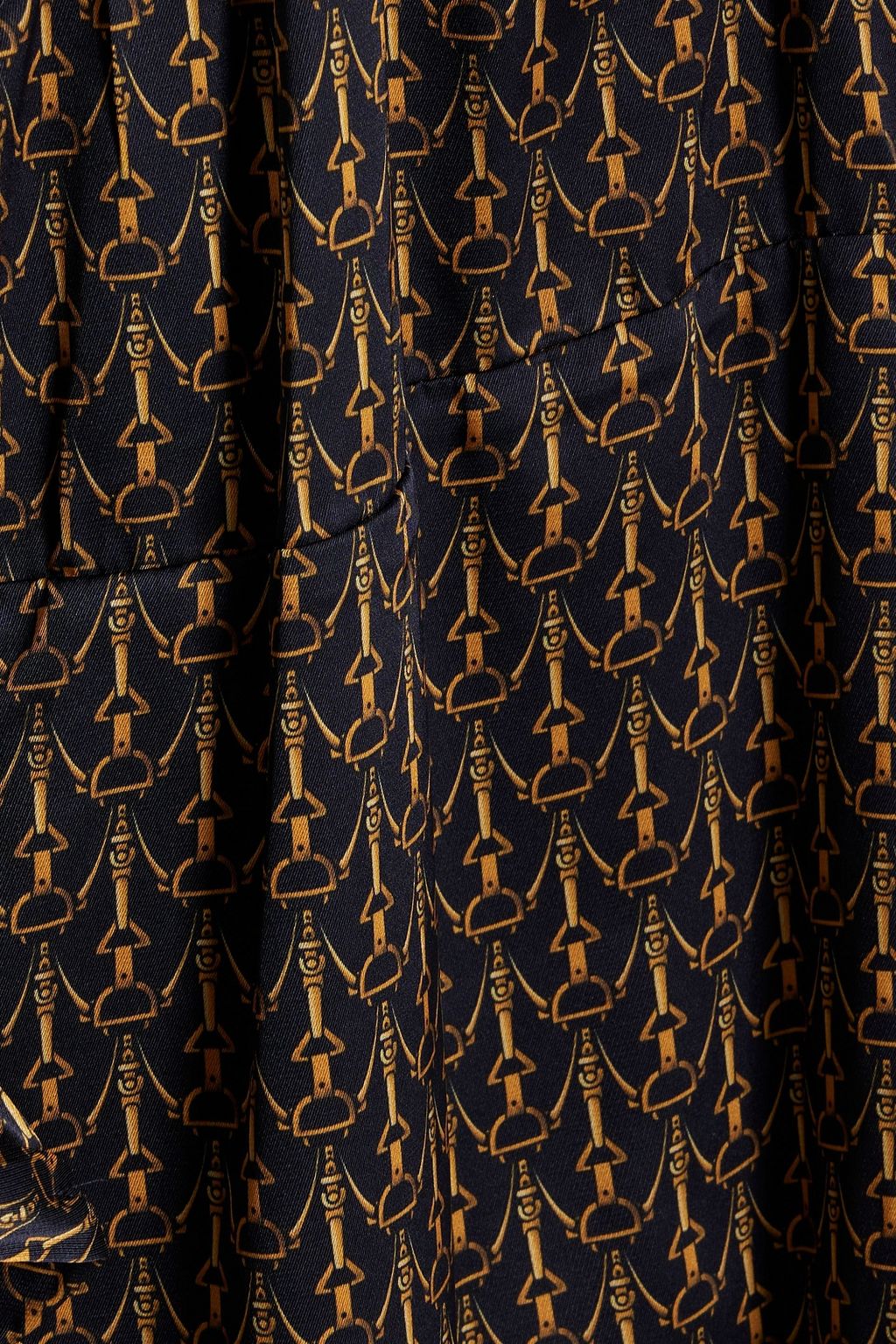 VERONICA BEARD Lavella printed satin mini wrap dress