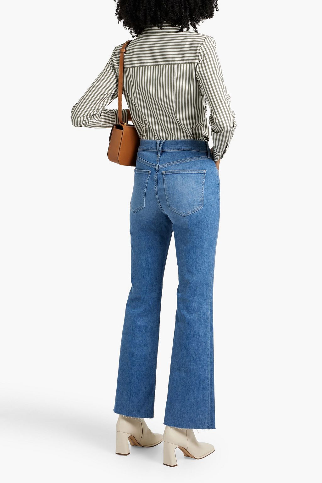 VERONICA BEARD Cameron high-rise bootcut jeans