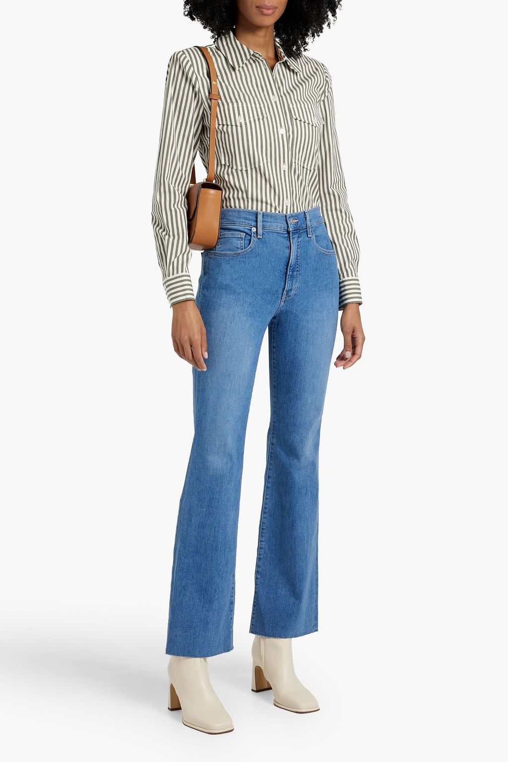VERONICA BEARD Cameron high-rise bootcut jeans