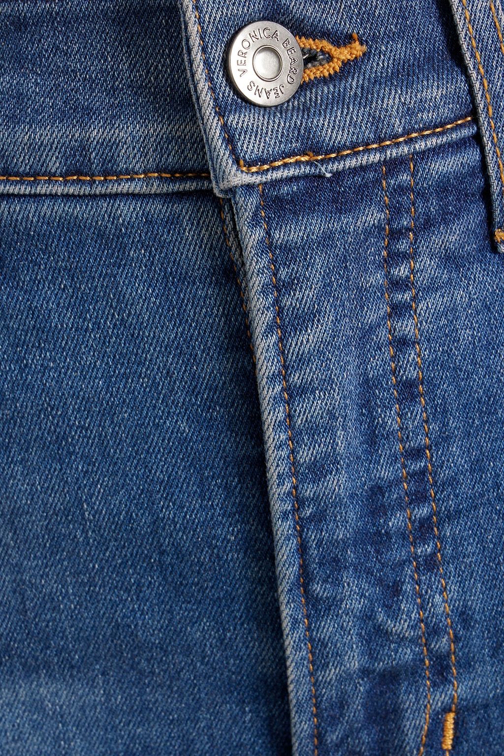 VERONICA BEARD Debbie cropped high-rise skinny jeans