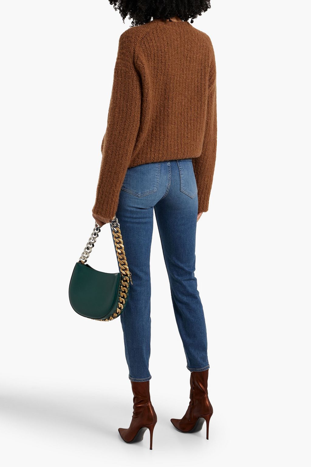 VERONICA BEARD Debbie cropped high-rise skinny jeans