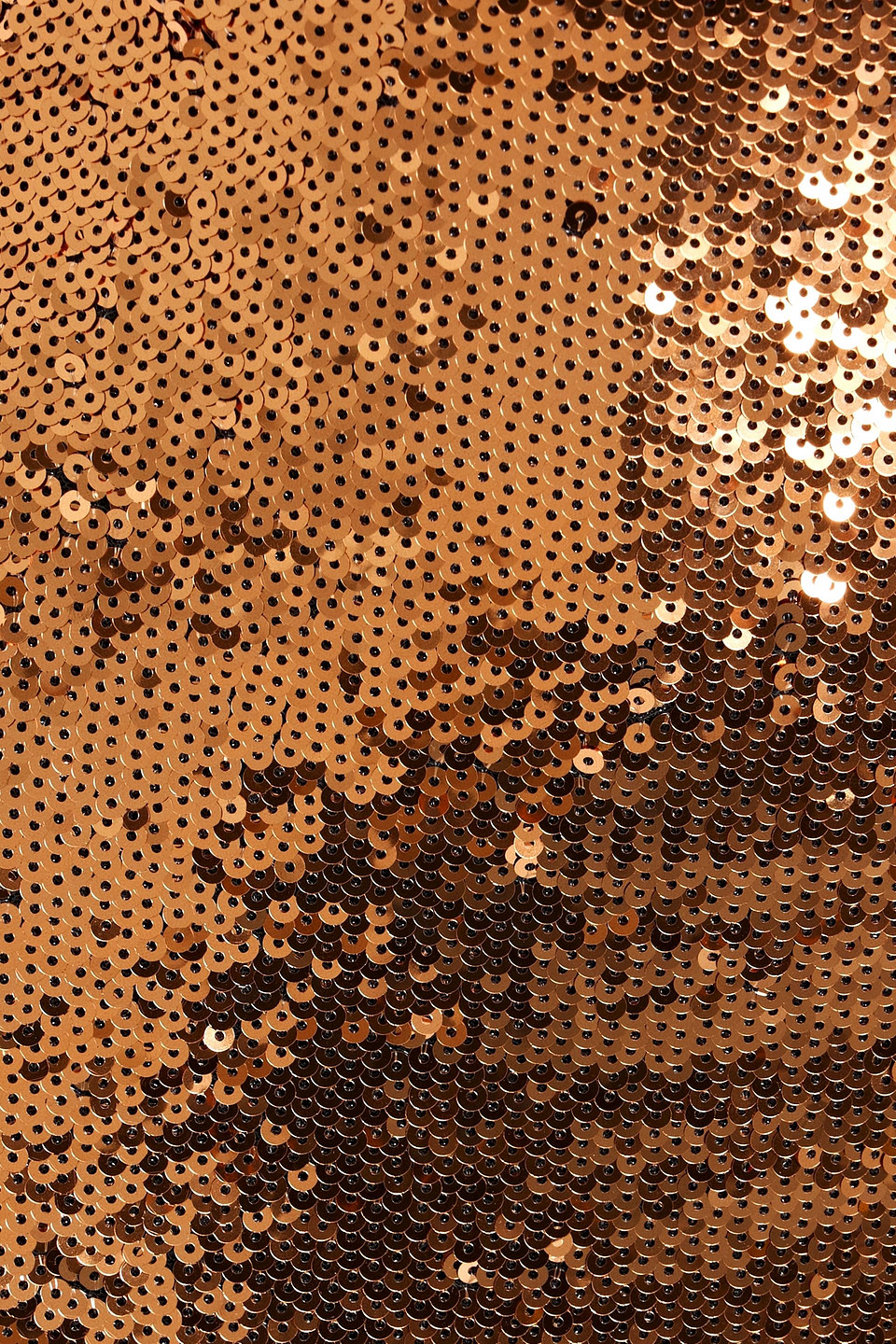 Veronica Beard Holmes Sequined Tulle Midi Skirt In Copper