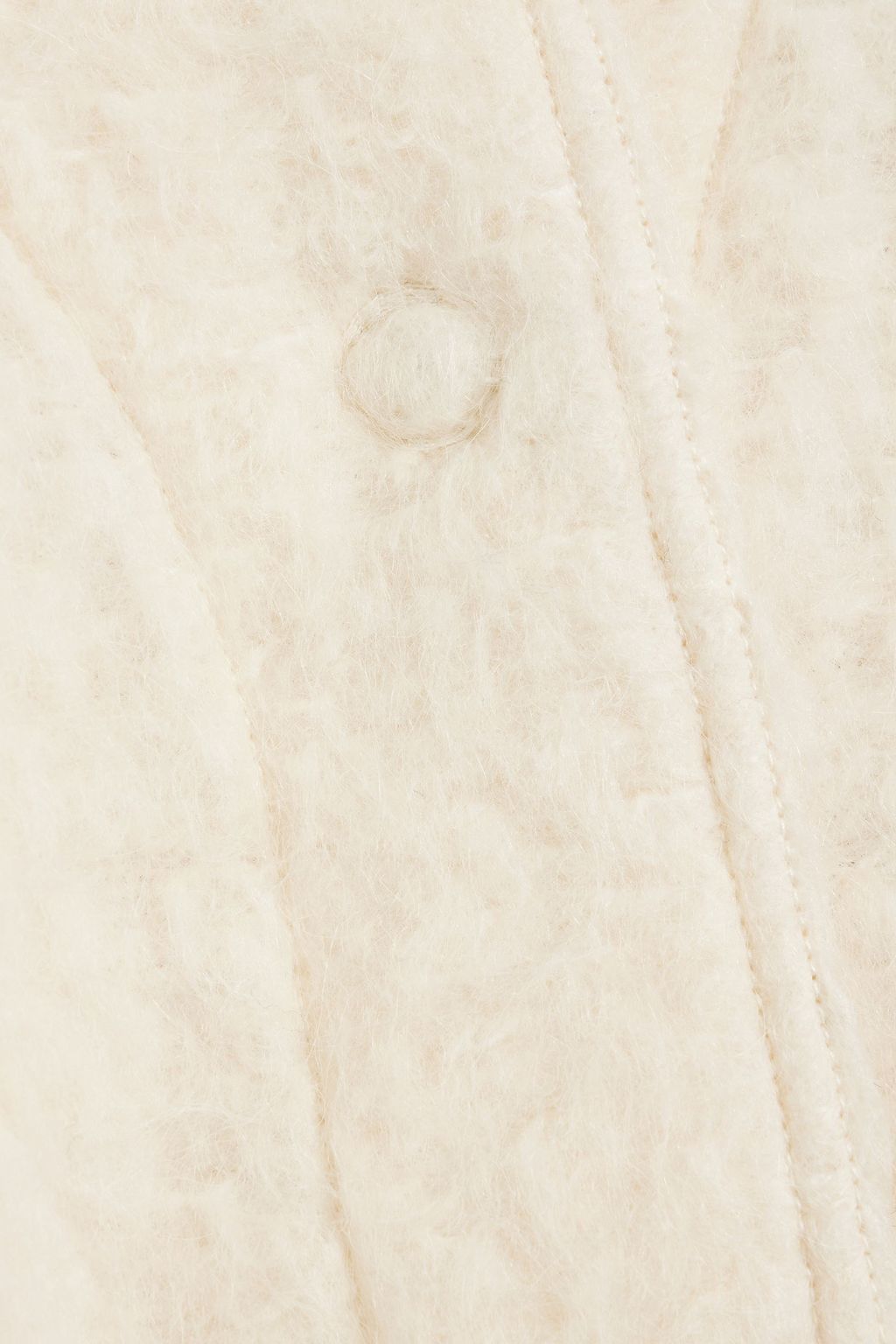 IRO Danika brushed bouclé-knit vest