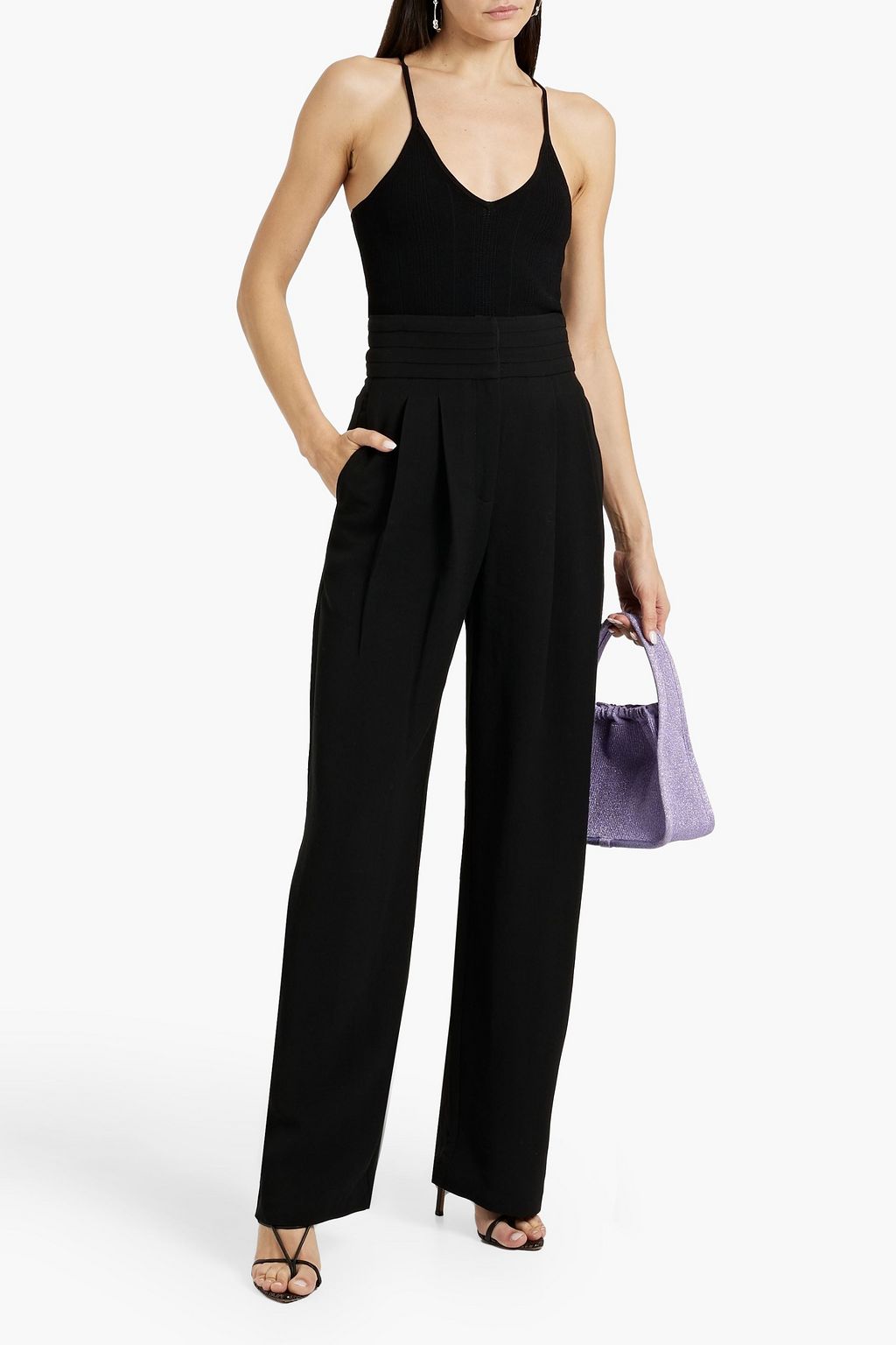 IRO Coby pointelle-knit camisole