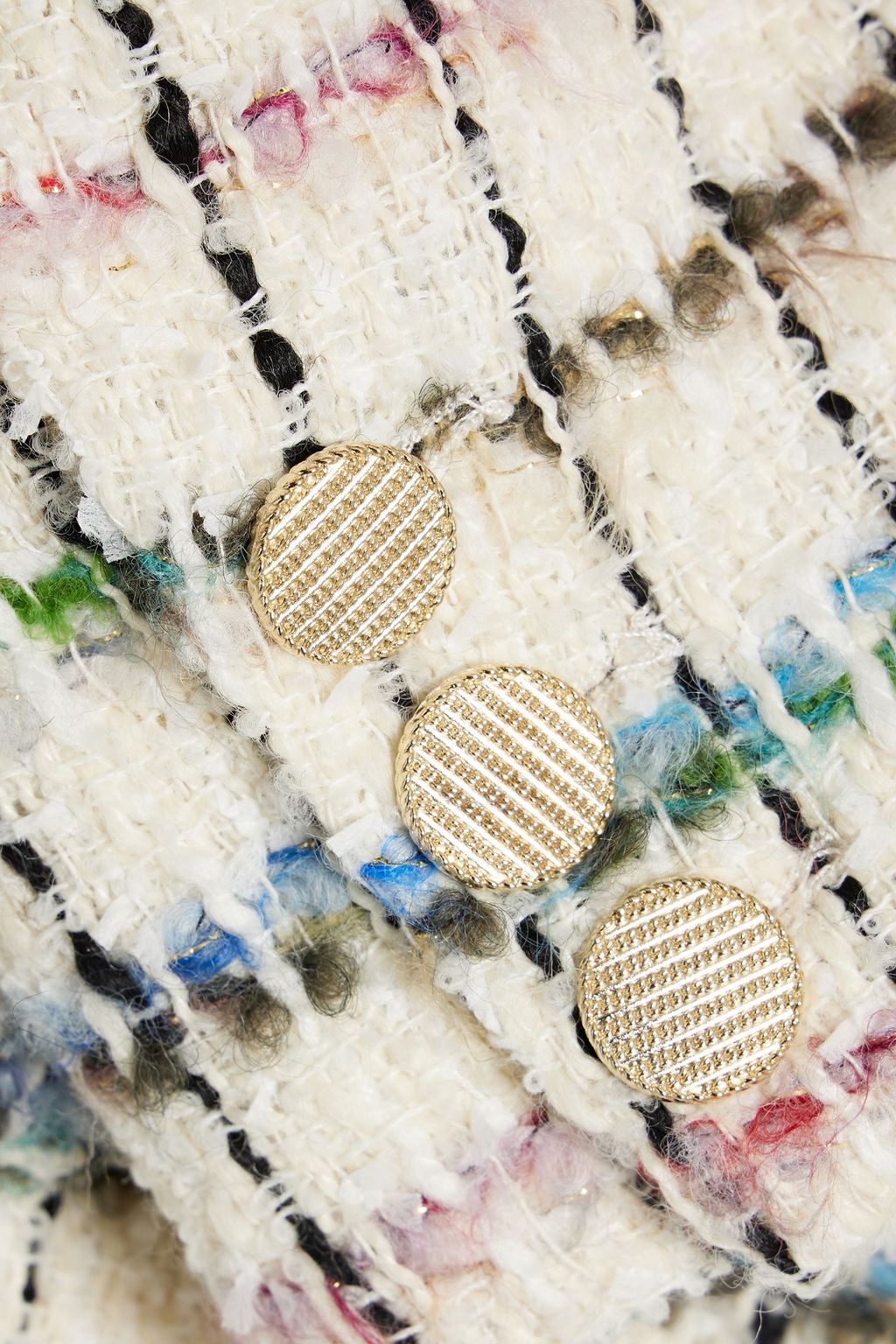 IRO Miora metallic bouclé-tweed jacket