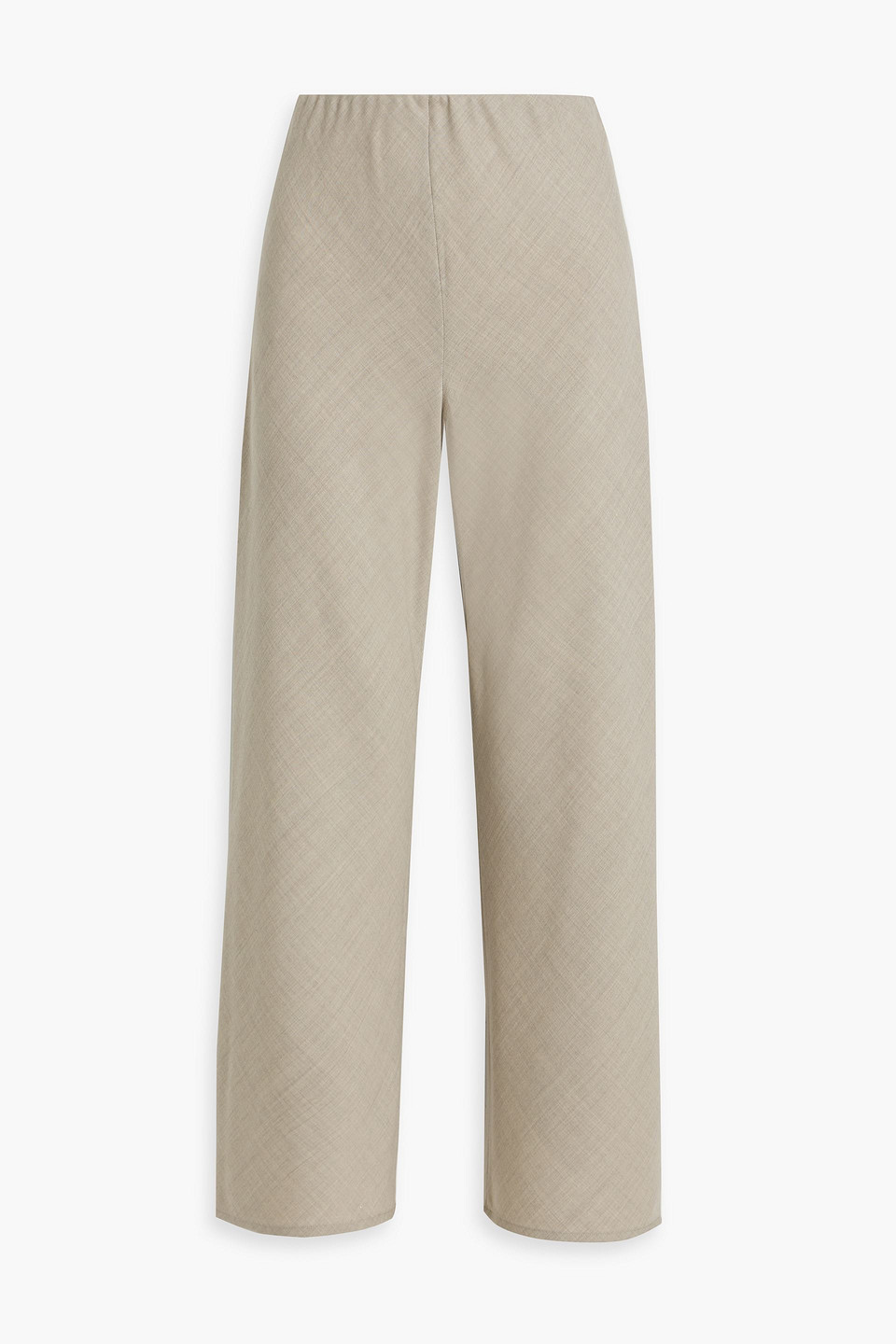 A.emery Myrna Wool-twill Wide-leg Pants In Dark Gray