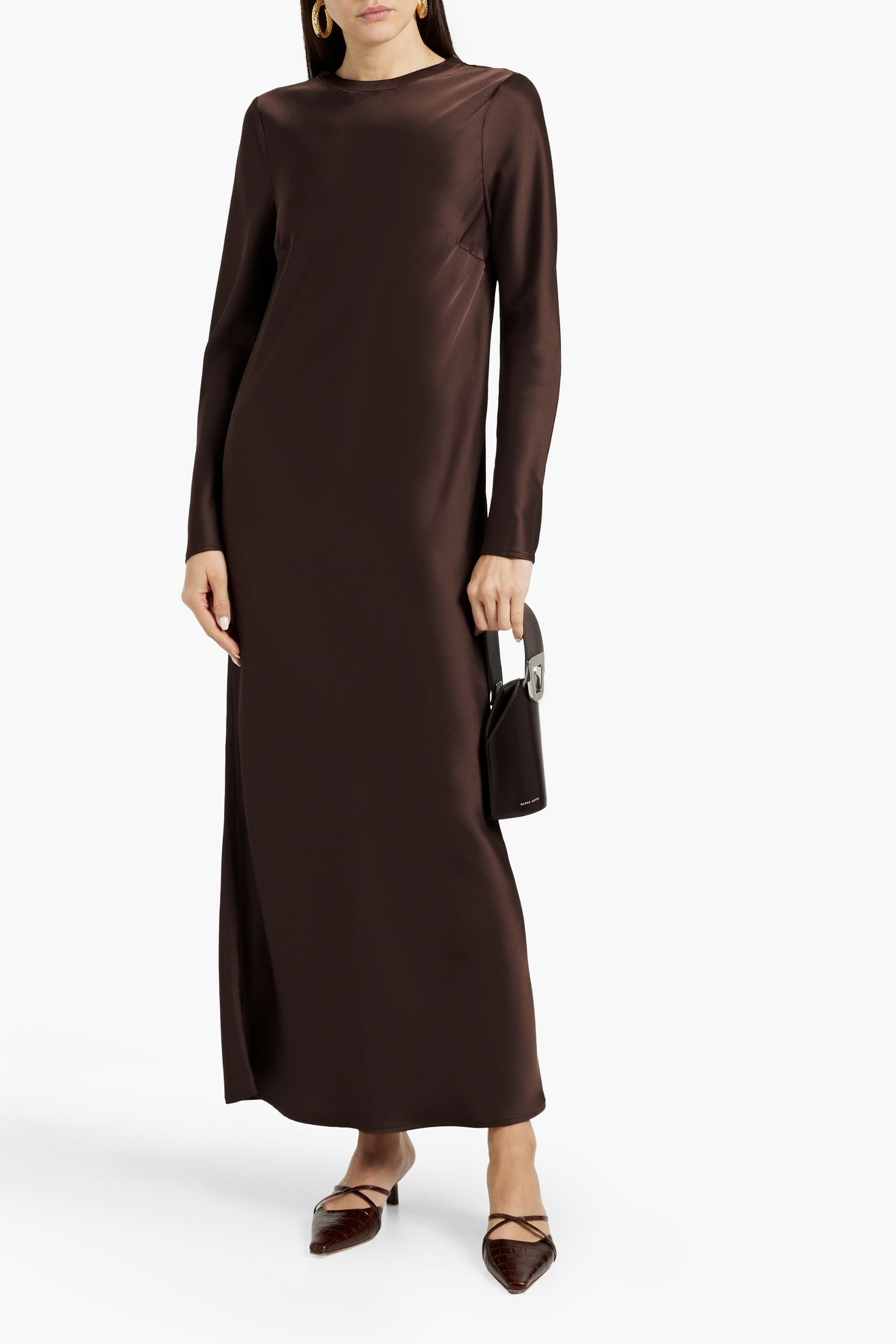 A.EMERY Lowe satin maxi dress