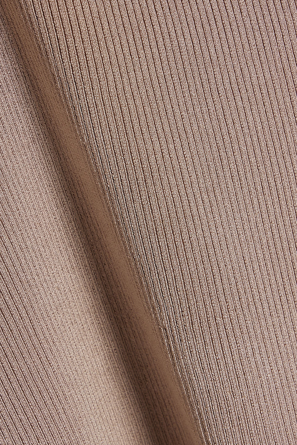 Shop A.emery Verna Ribbed-knit Tank In Mushroom