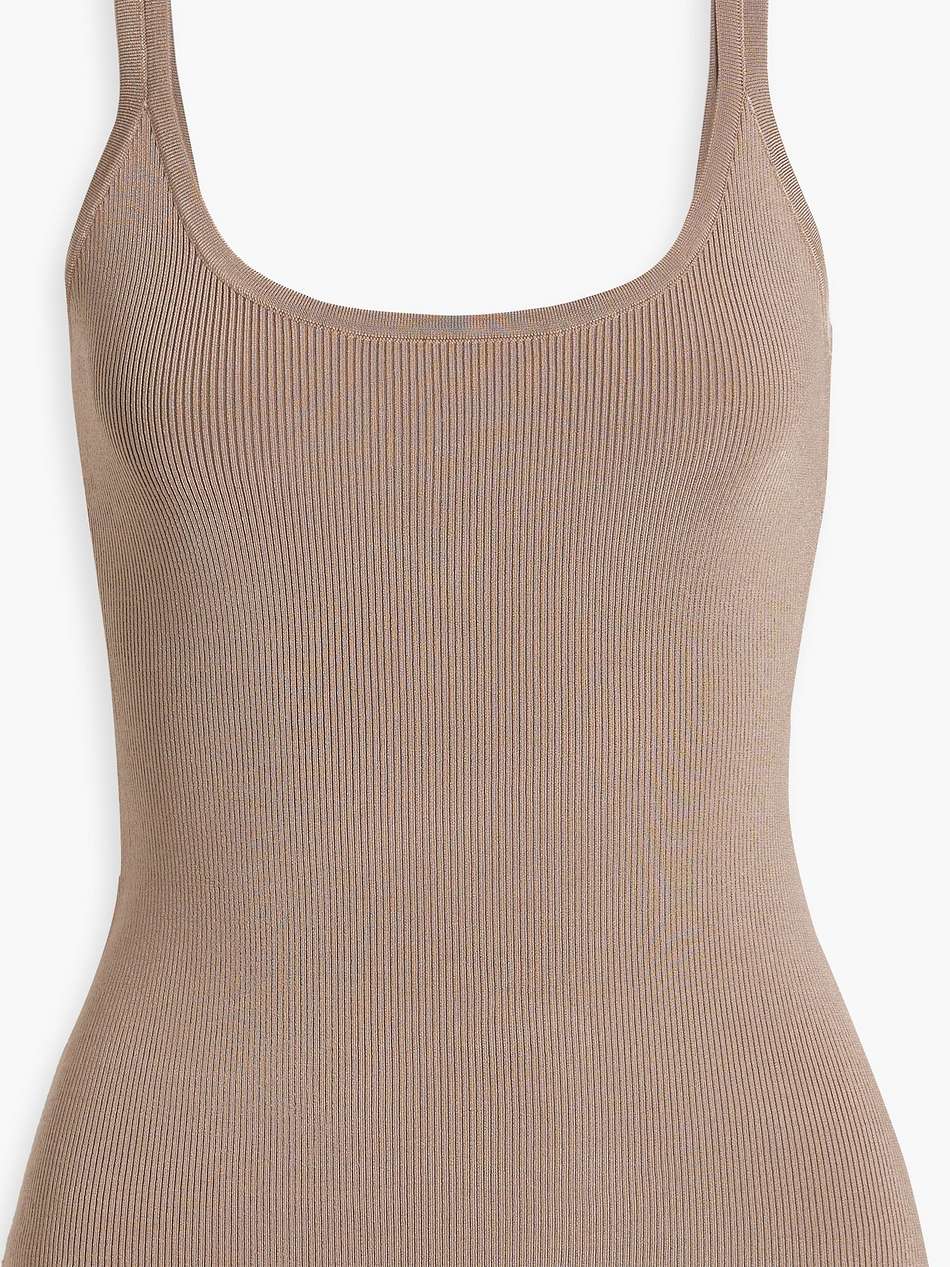 verna ribbed-knit tank