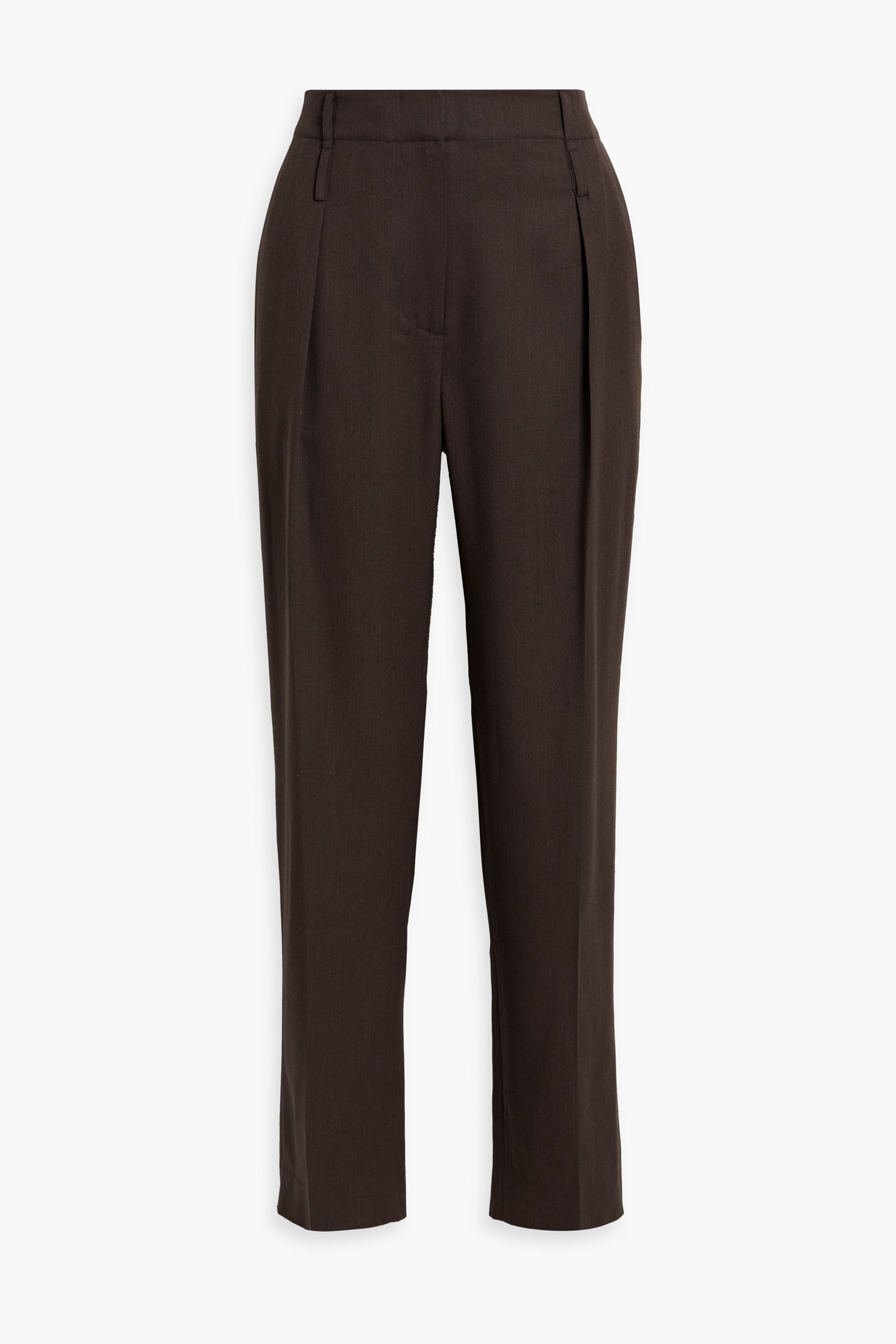 A.EMERY Draper pleated wool-twill tapered pants
