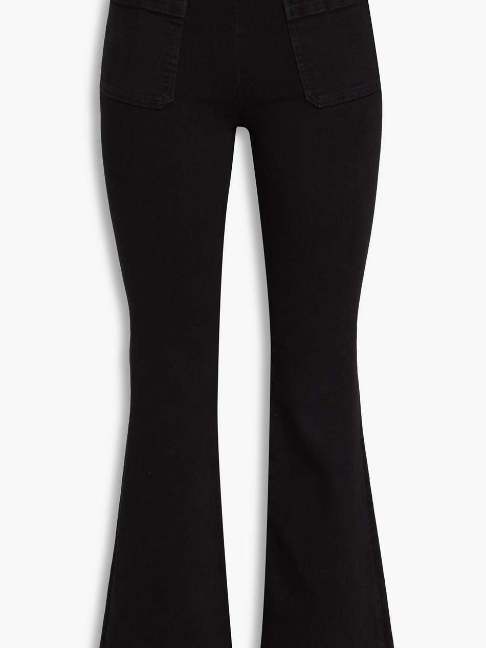 le bardot jetset high-rise flared jeans