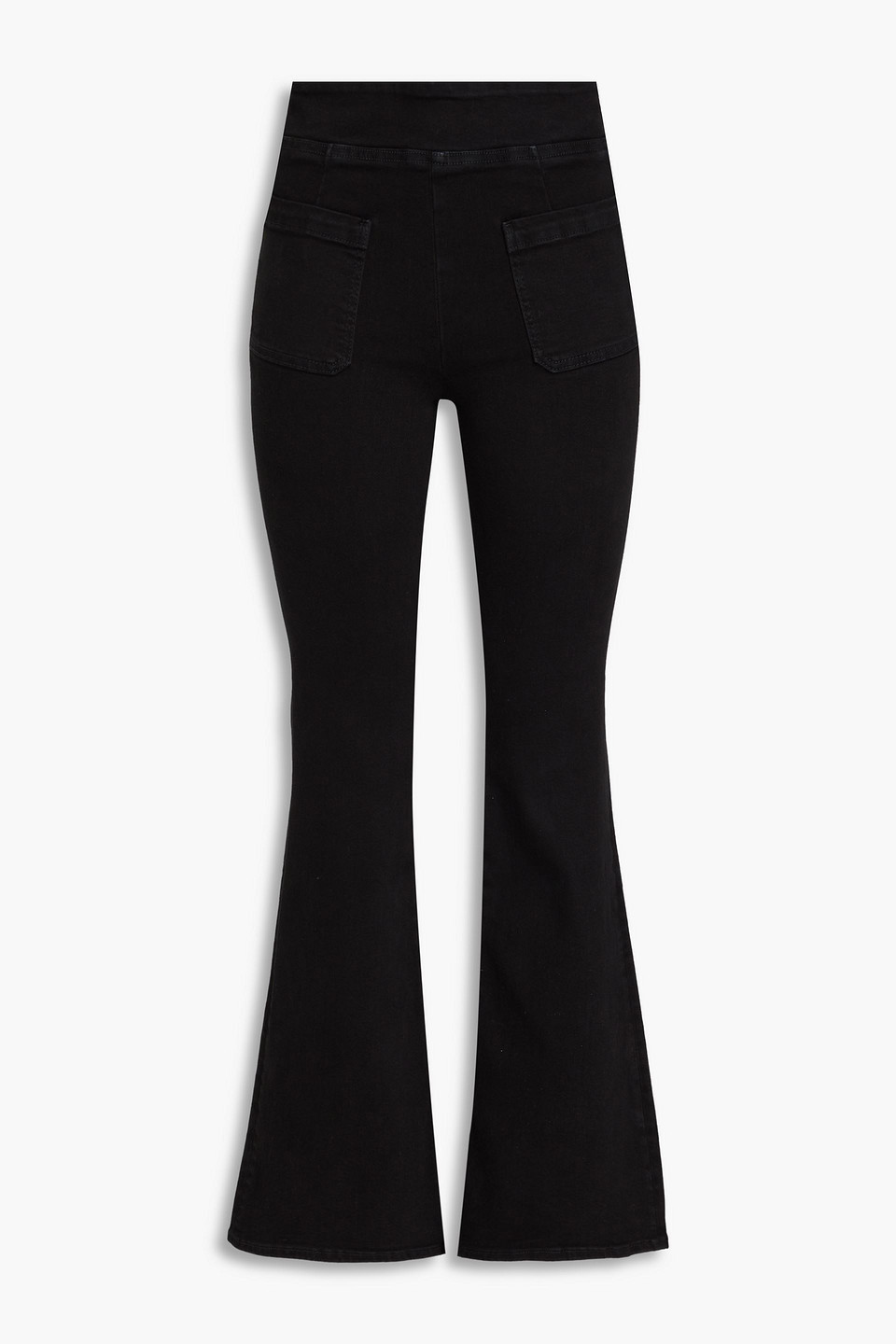 FRAME LE BARDOT JETSET HIGH-RISE FLARED JEANS