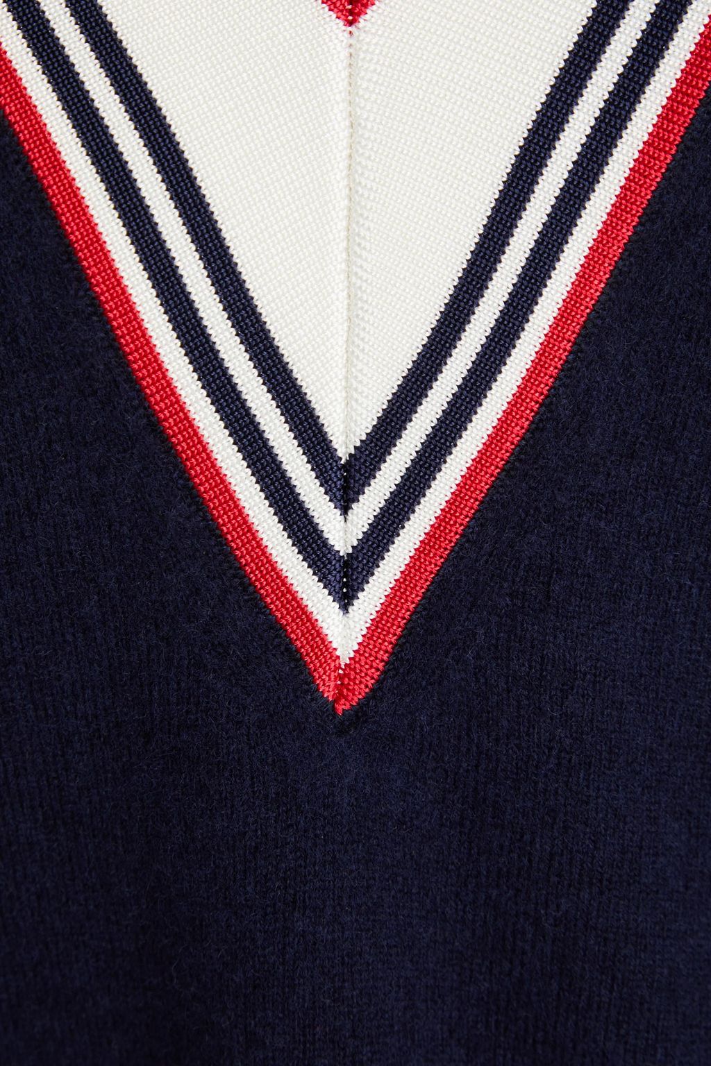 SANDRO Wool and cashmere-blend sweater