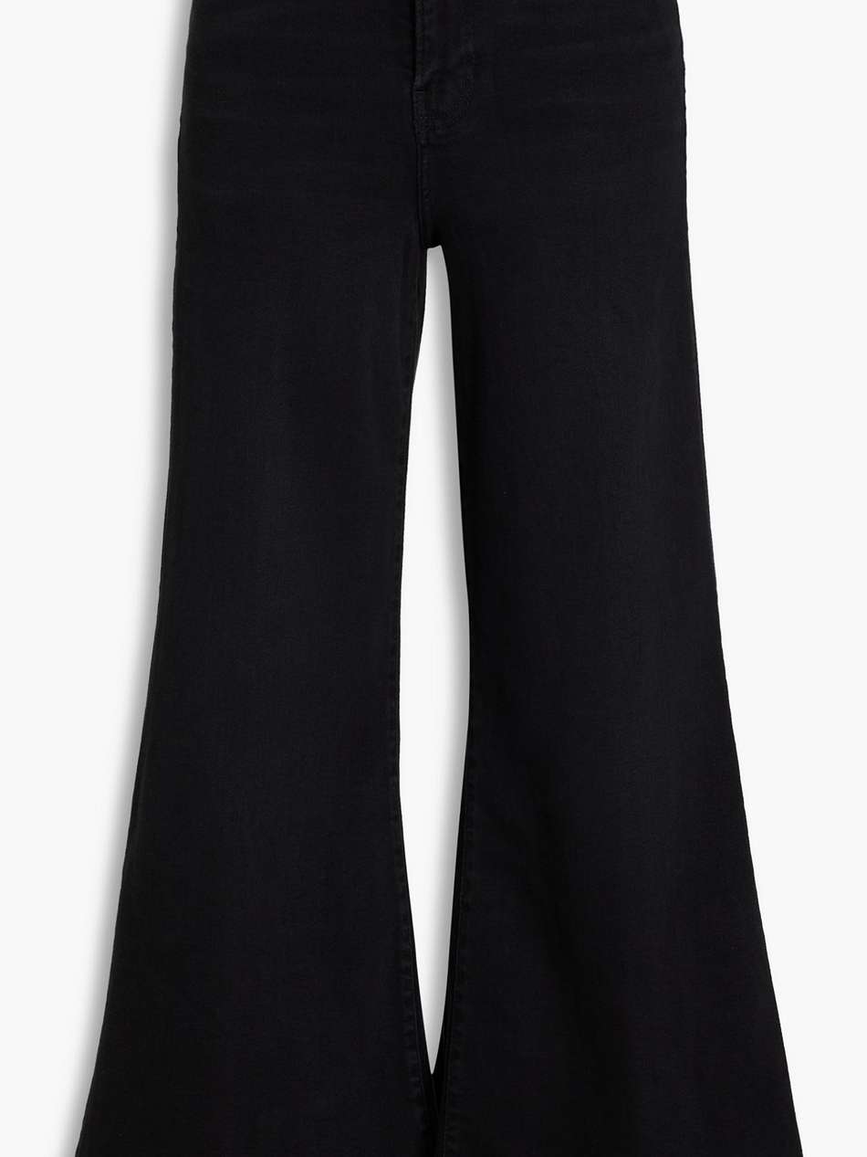 le palazzo high-rise wide-leg jeans