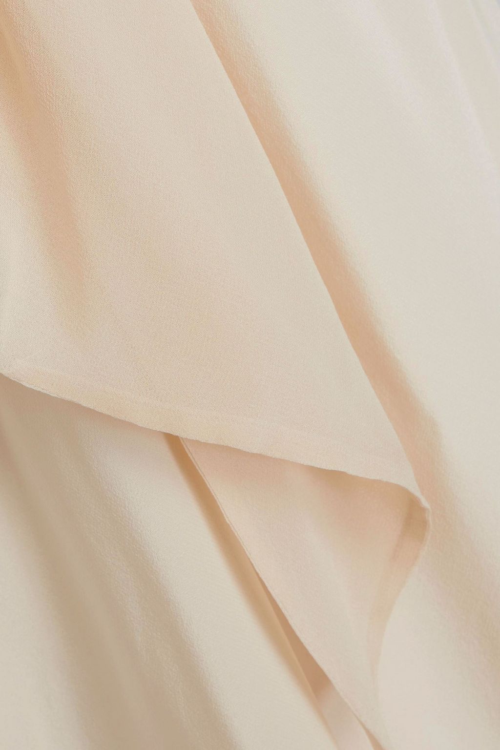HELMUT LANG فستان من قماش الكريب دي شين الحريري