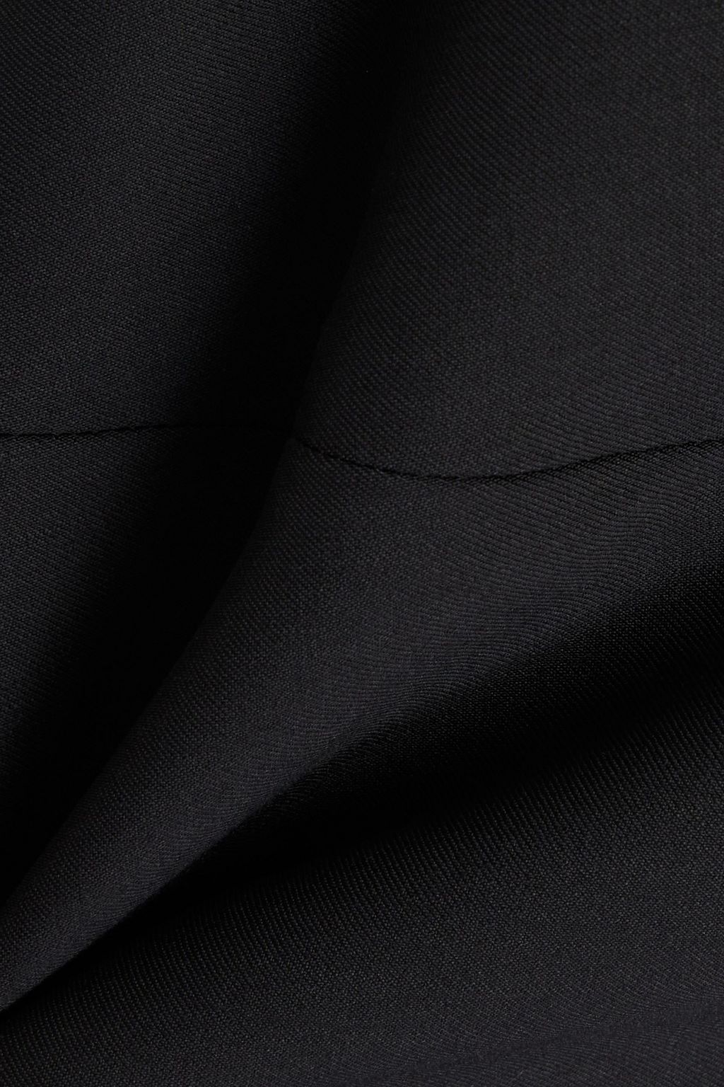 HELMUT LANG ウールツイル ミディワンピース アシンメトリー