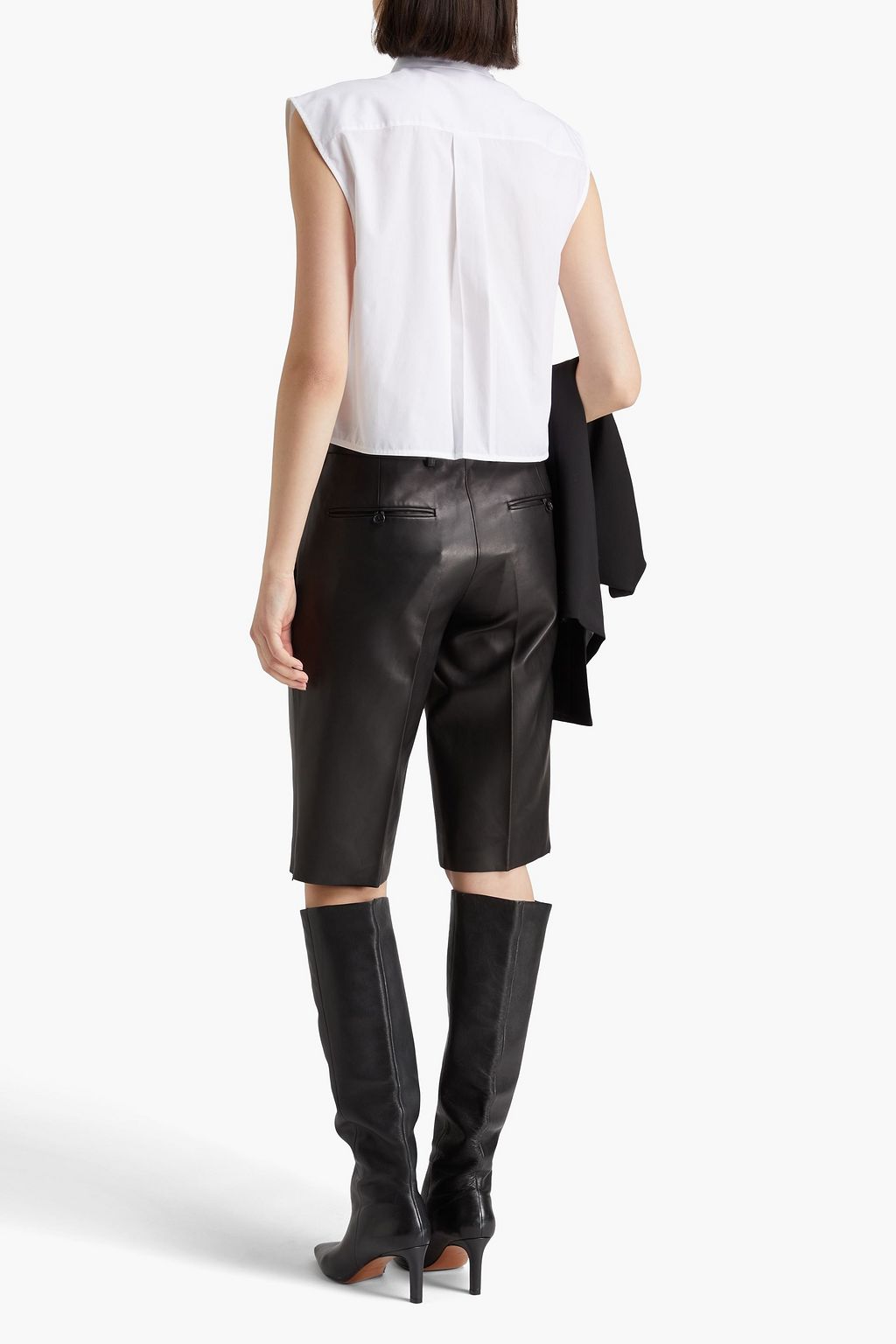 HELMUT LANG Cotton-poplin top