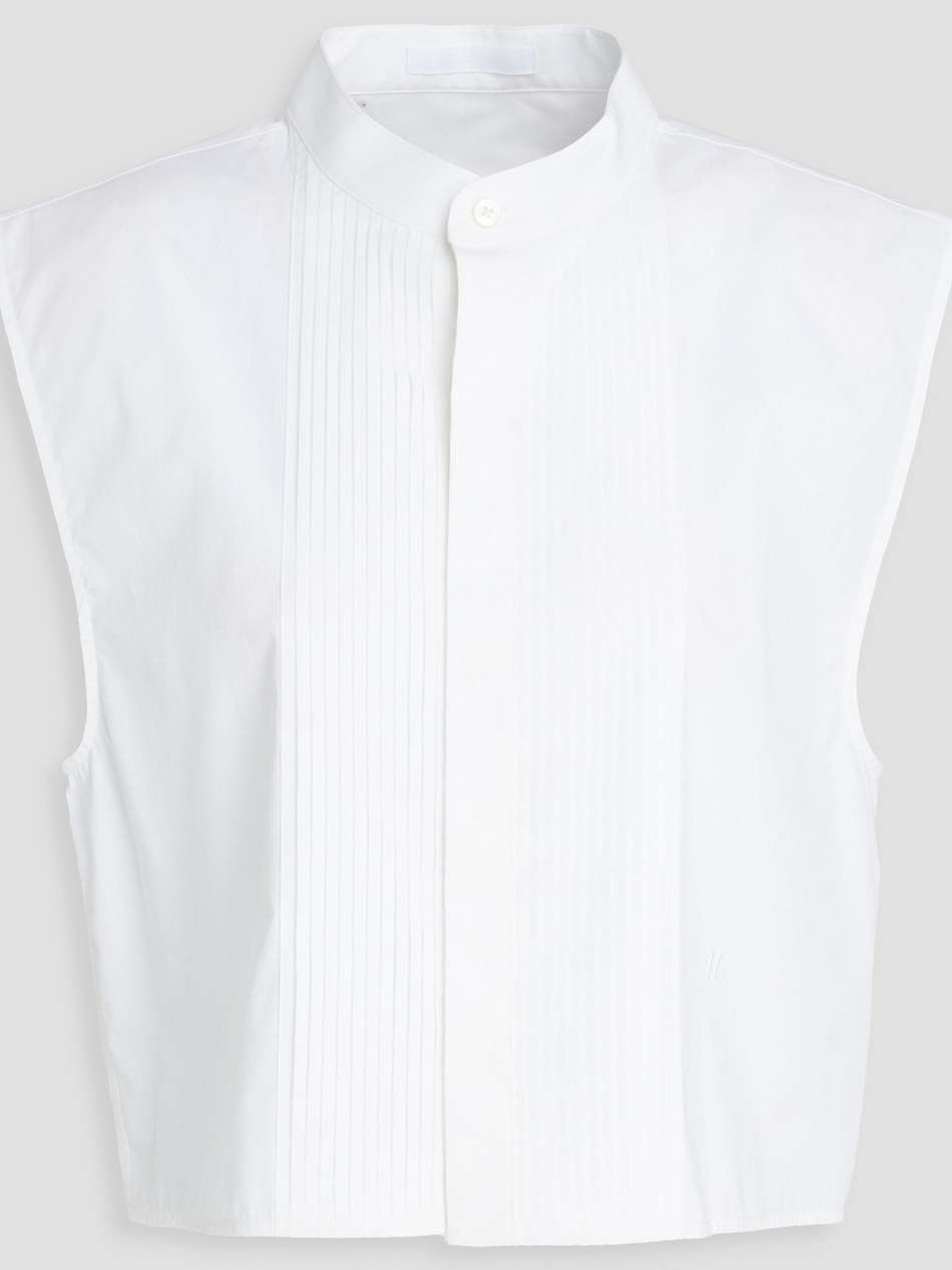 cotton-poplin top