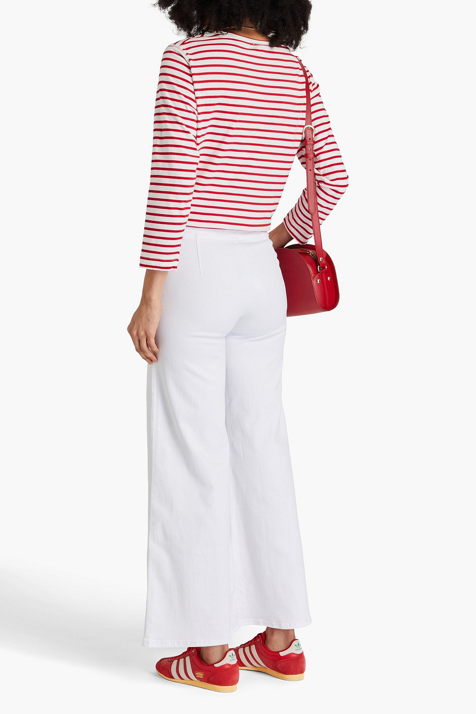 FRAME JET SET HIGH-RISE WIDE-LEG JEANS