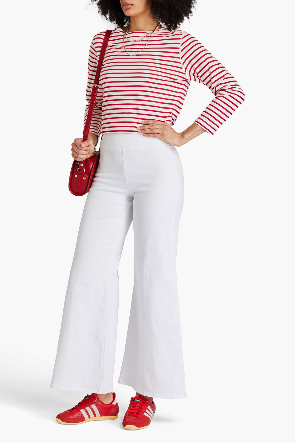 FRAME JET SET HIGH-RISE WIDE-LEG JEANS