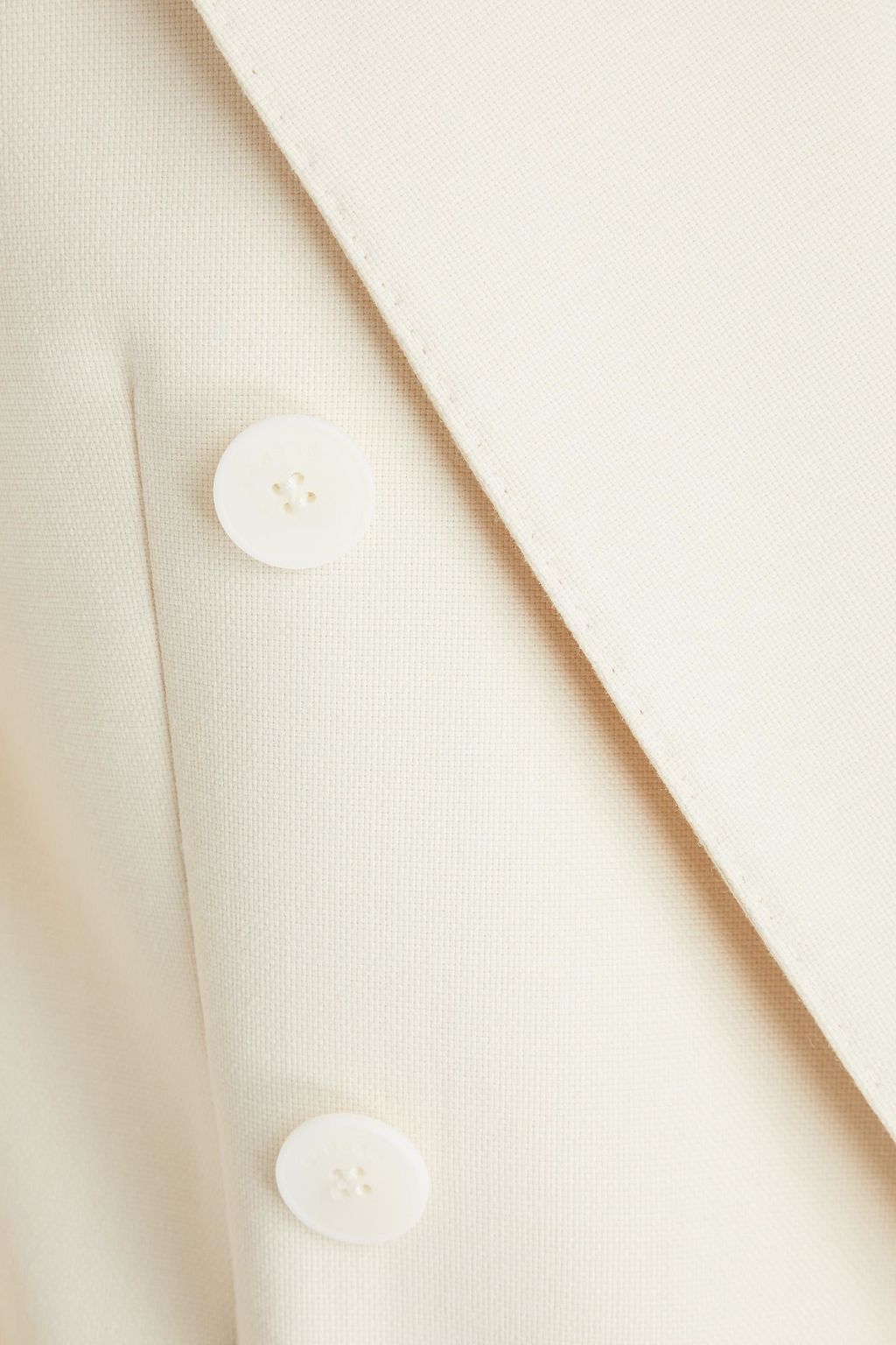 SANDRO Double-breasted woven blazer