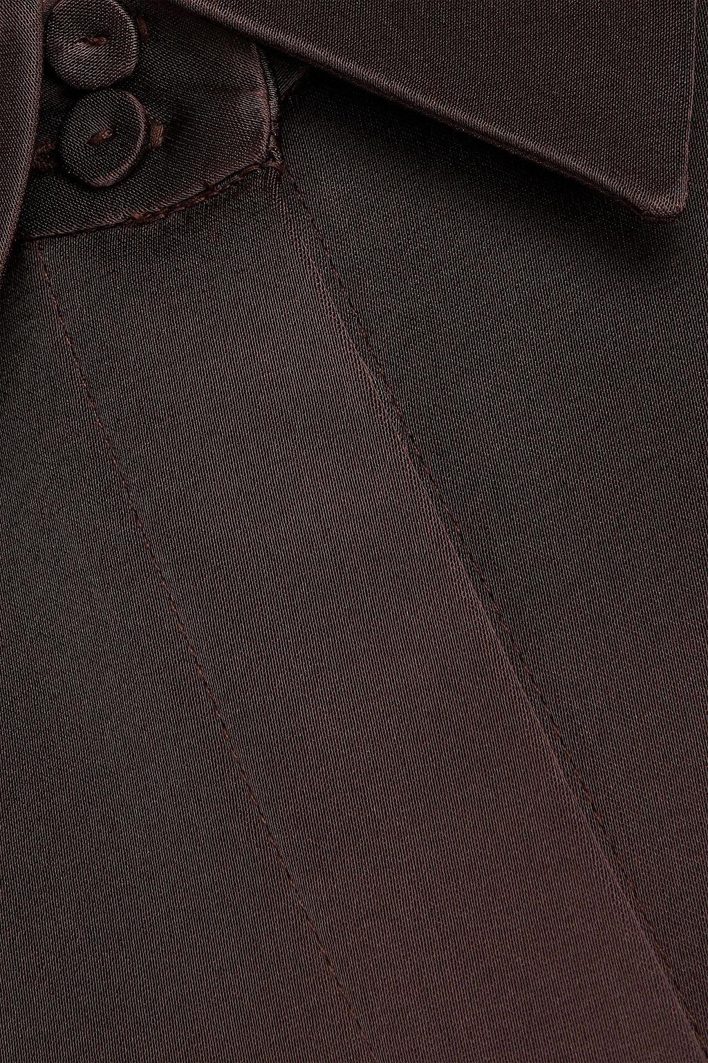 A.EMERY Philippa satin shirt