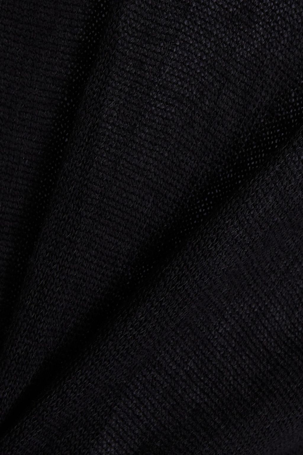 HELMUT LANG Crinkled merino wool-blend T-shirt
