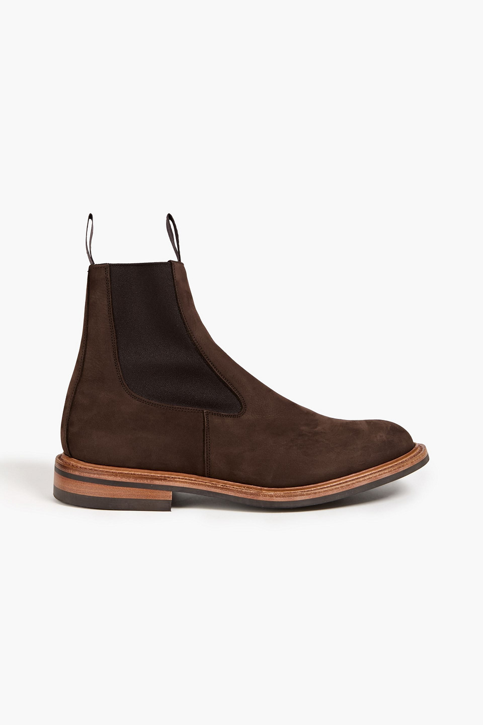Tricker's Chelsea-boots Aus Nubukleder In Schokolade