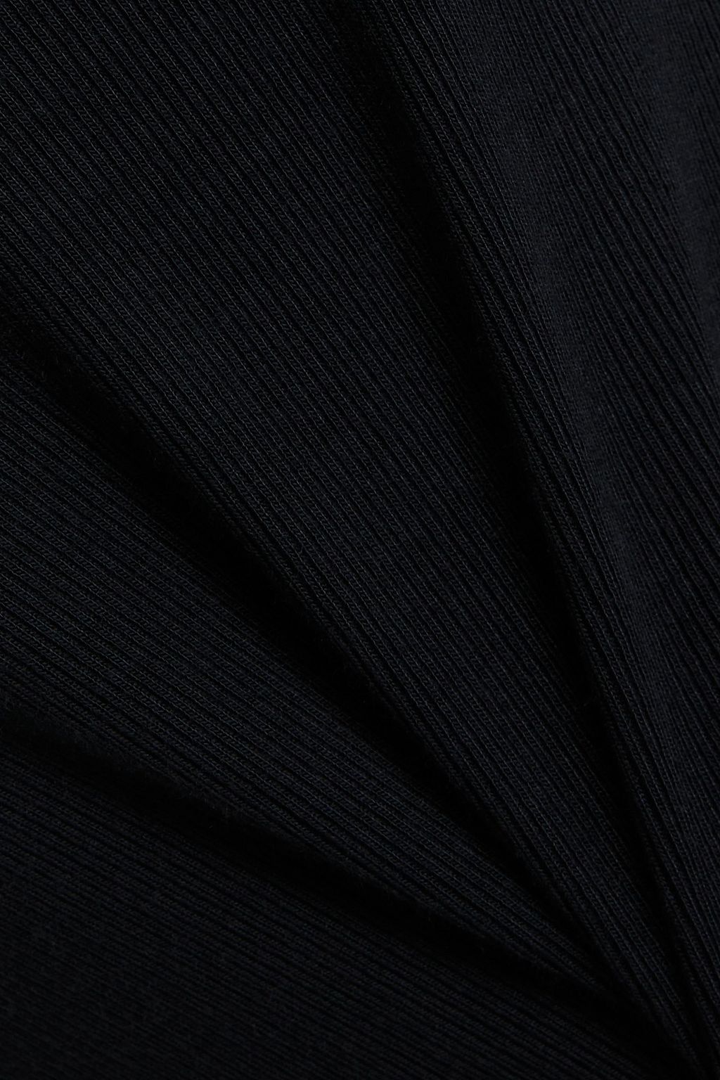 HELMUT LANG Ribbed modal-blend jersey mini dress