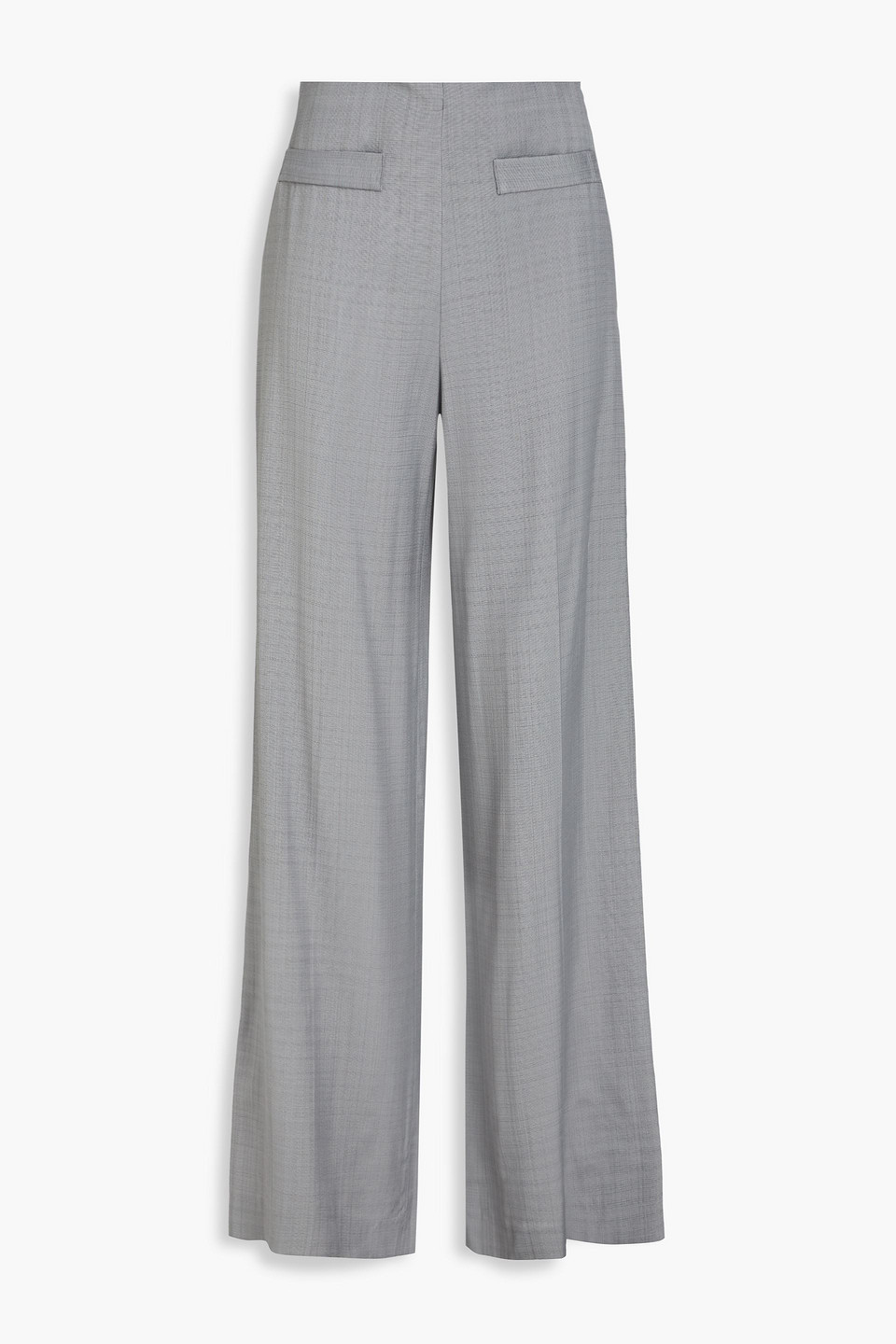 Sandro Hose Mit Geradem Bein Aus Grain De Poudre In Grau