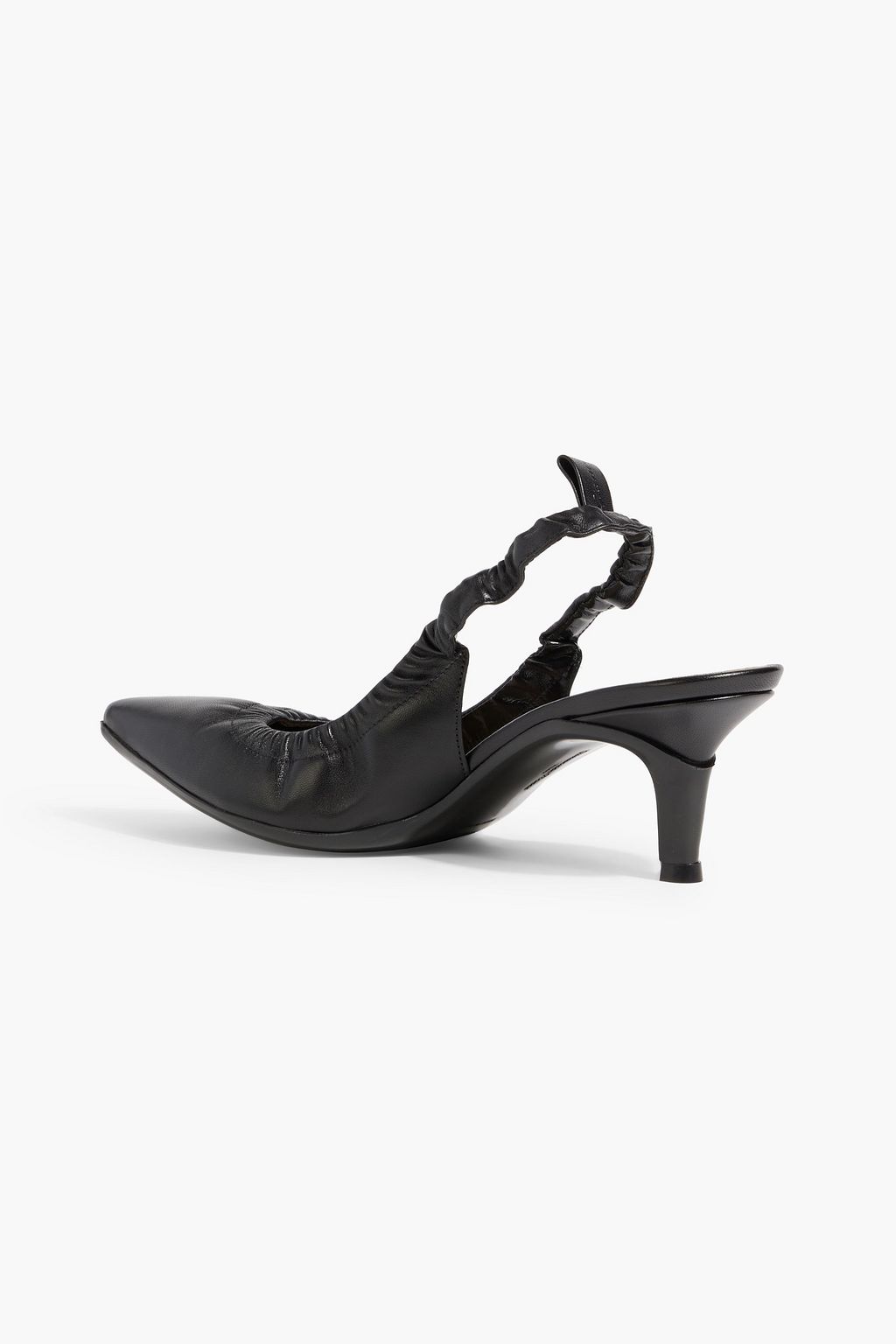 GIANVITO ROSSI Alina leather slingback pumps