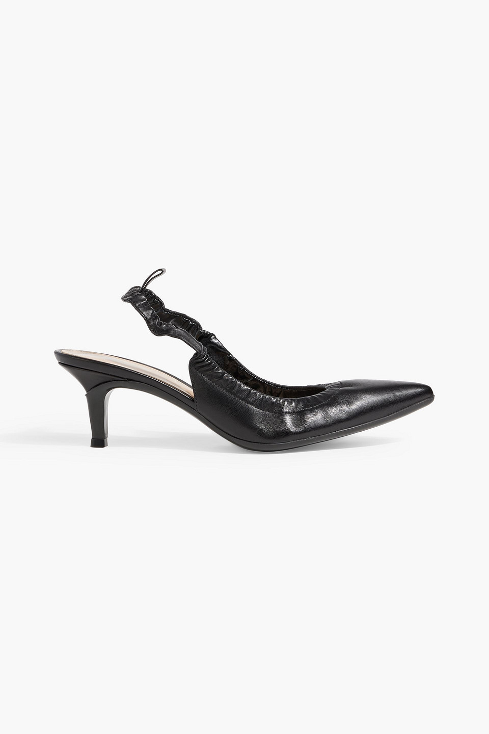 Alina leather slingback pumps