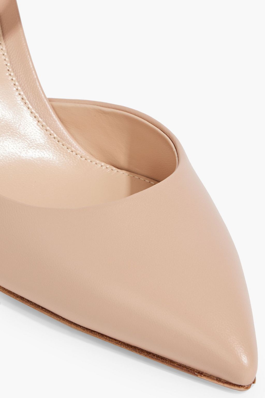 GIANVITO ROSSI Juno leather pumps