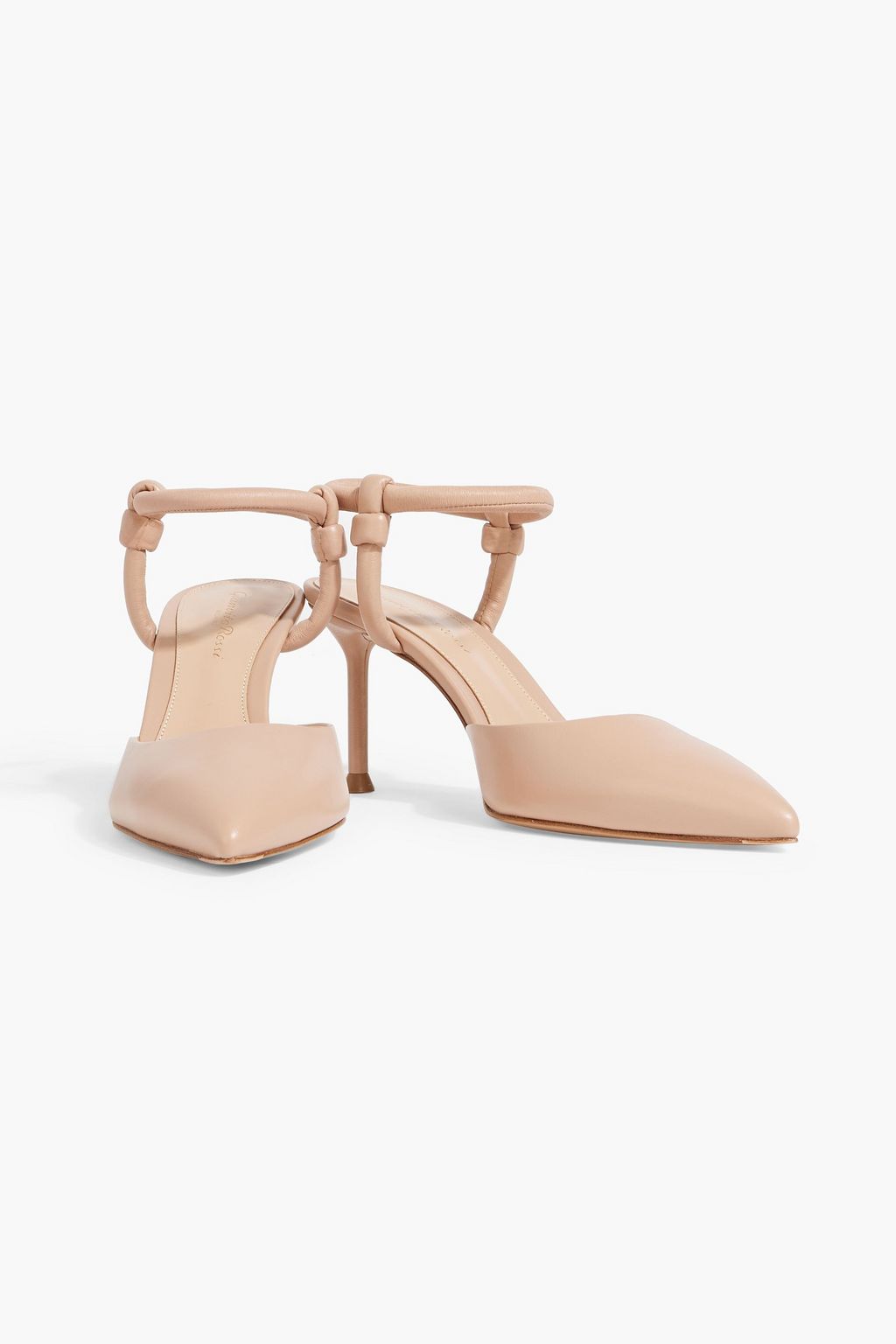 GIANVITO ROSSI Juno leather pumps